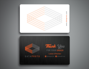 Business Card Design by Cretive Moon for DataProto | Design #27840331