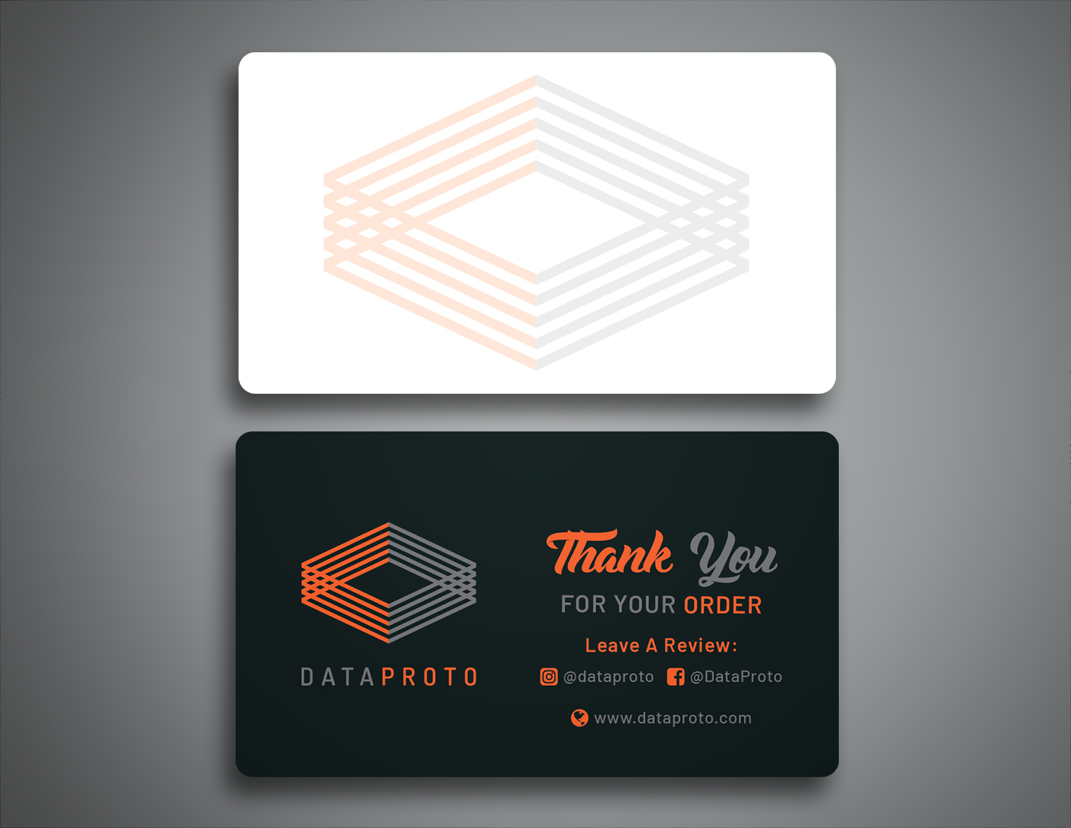 Business Card Design by Creative Moon Design for DataProto | Design #27840477