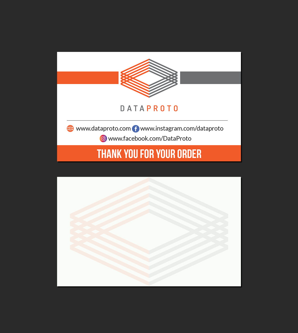 Business Card Design by Creations Box 2015 for DataProto | Design #27839966