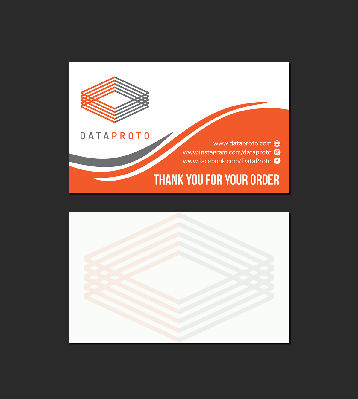 Business Card Design by Creations Box 2015 for DataProto | Design #27839968