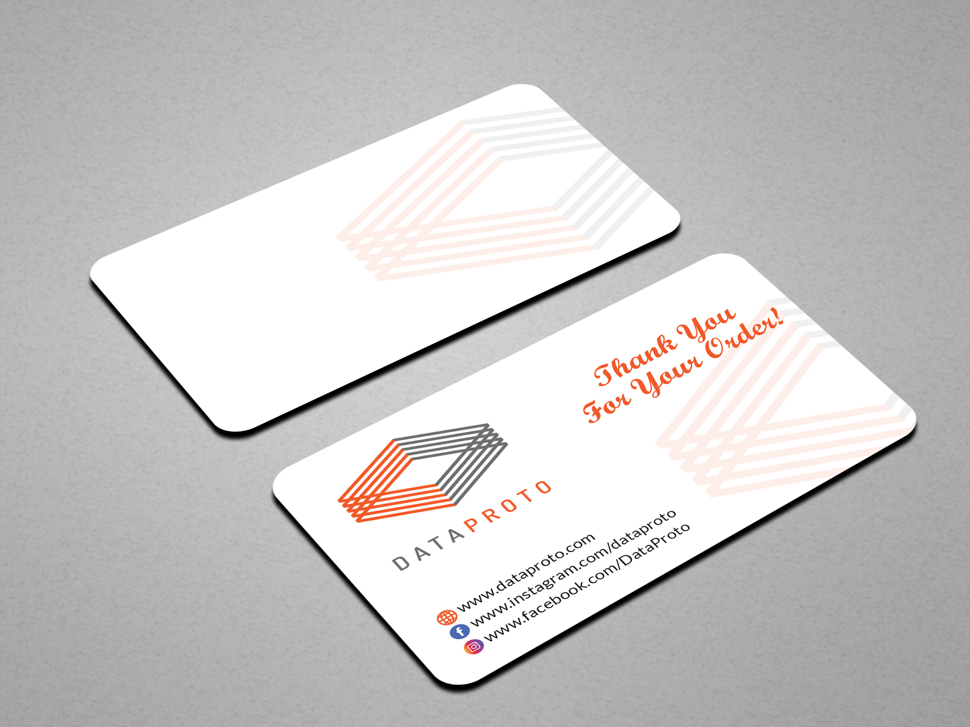 Business Card Design by Creations Box 2015 for DataProto | Design #27842581