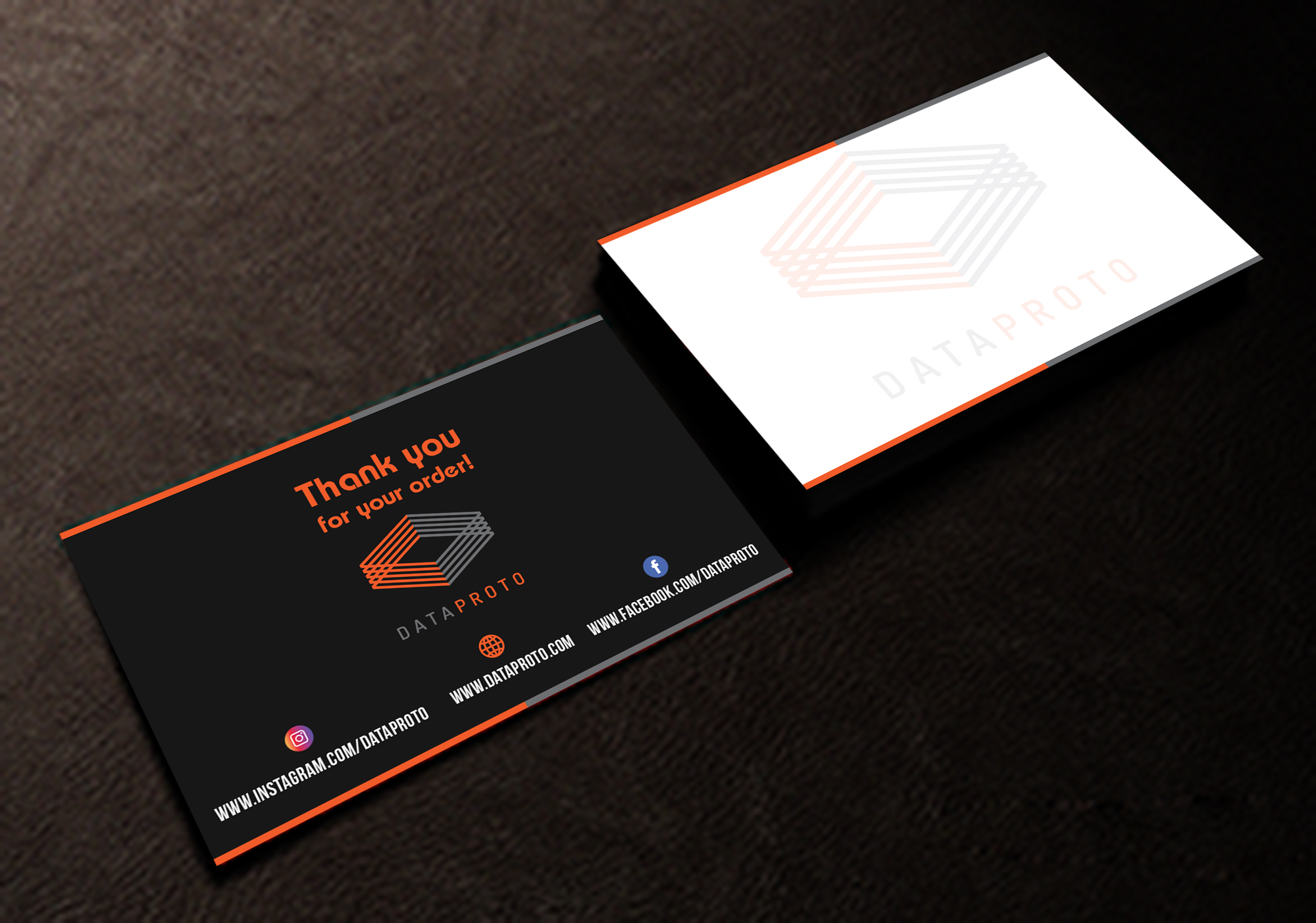 Business Card Design by Creations Box 2015 for DataProto | Design #27842582