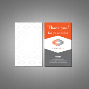 Business Card Design by Creations Box 2015 for DataProto | Design: #27842588