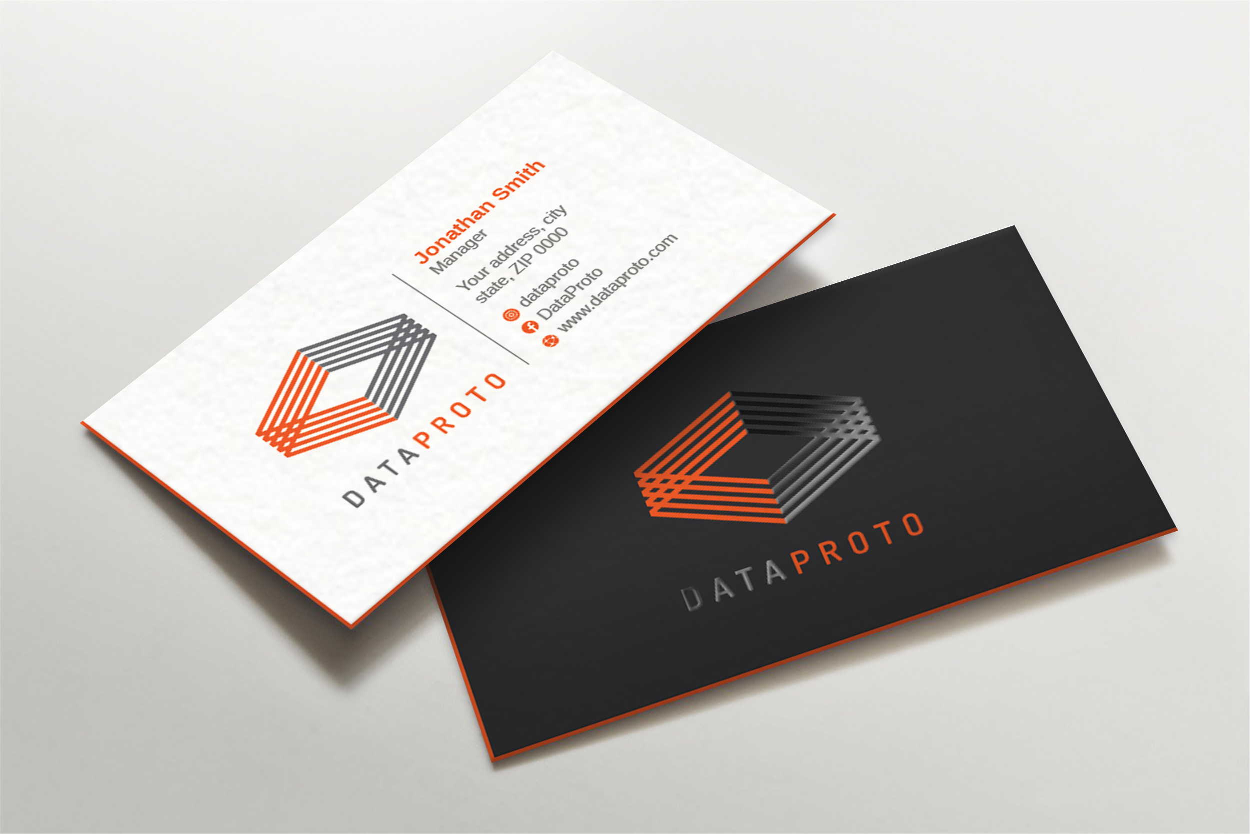 Business Card Design by LAXMI DESIGNHUB for DataProto | Design #27835829