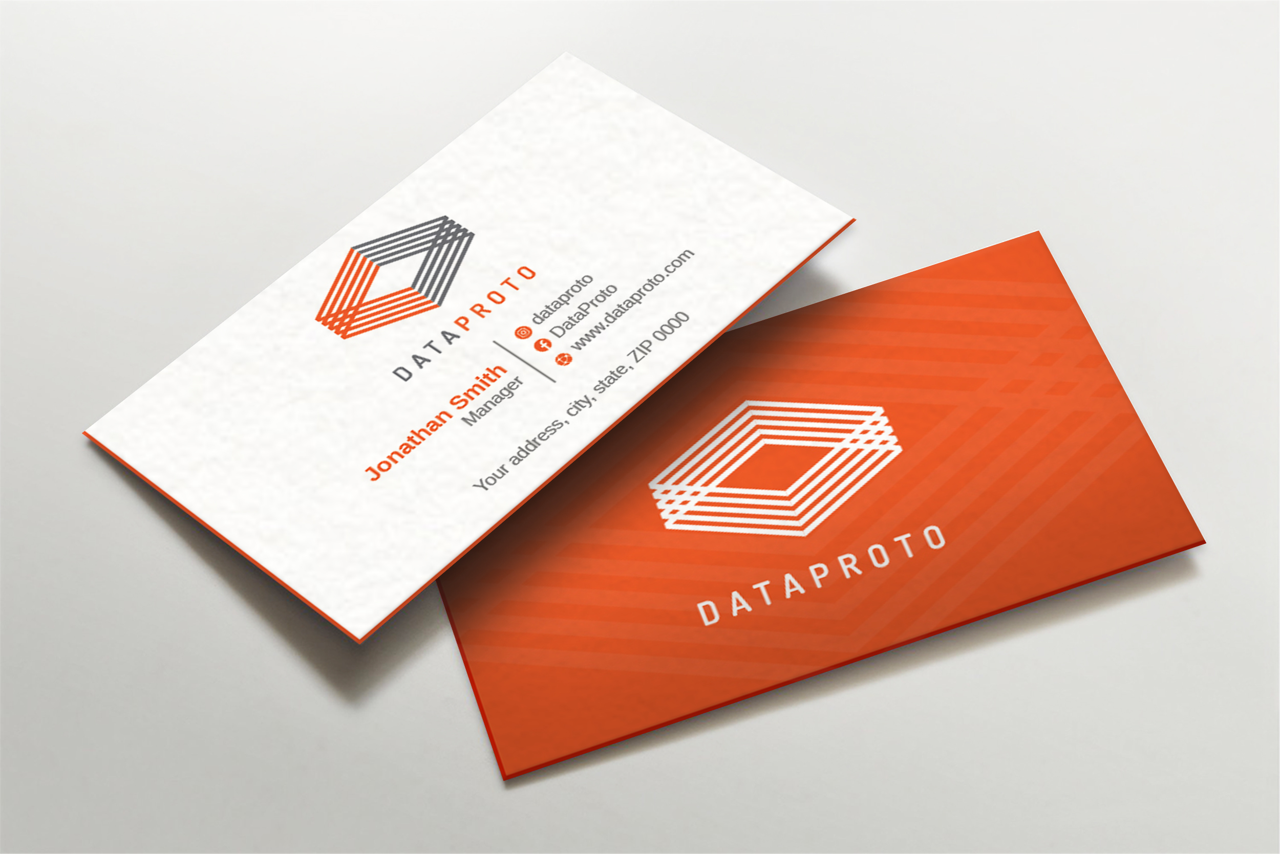 Business Card Design by LAXMI DESIGNHUB for DataProto | Design #27835833