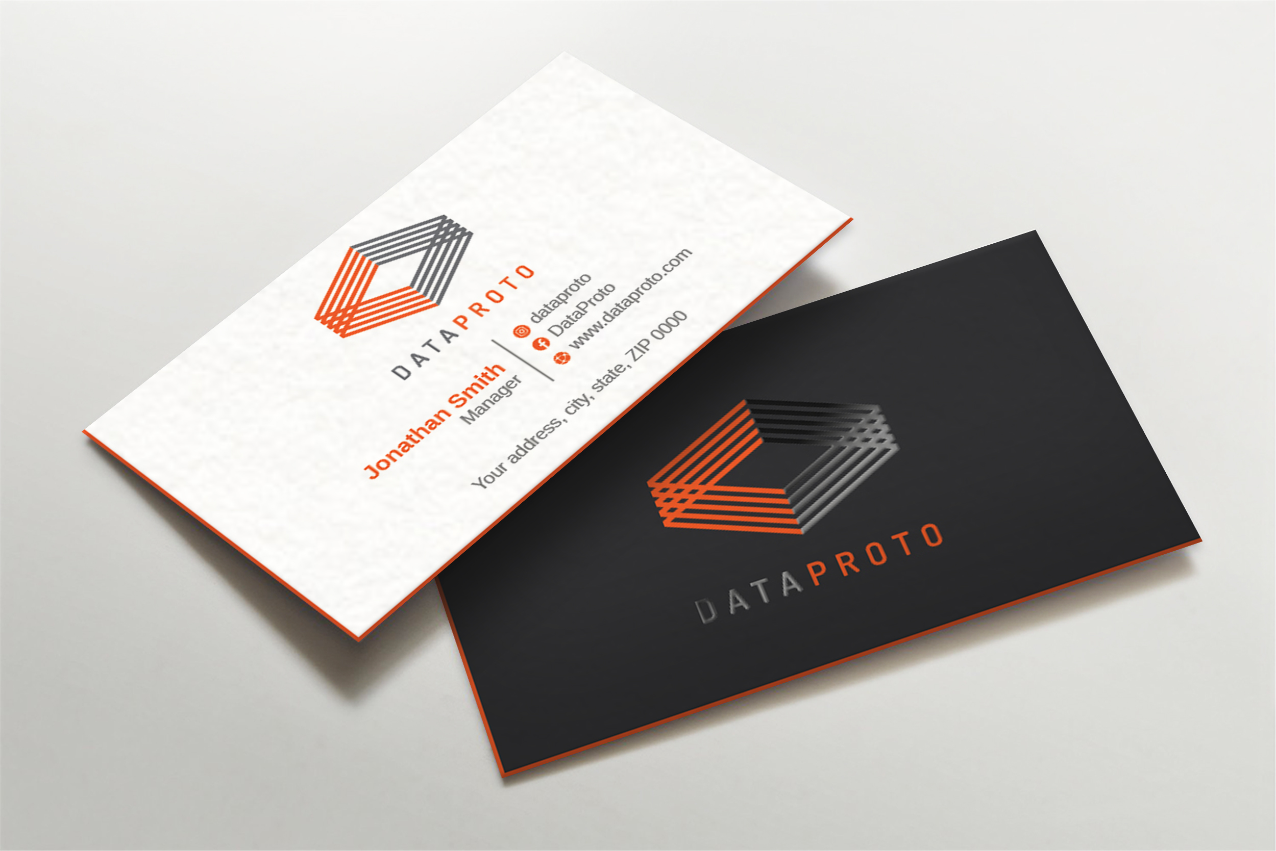 Business Card Design by LAXMI DESIGNHUB for DataProto | Design #27835841