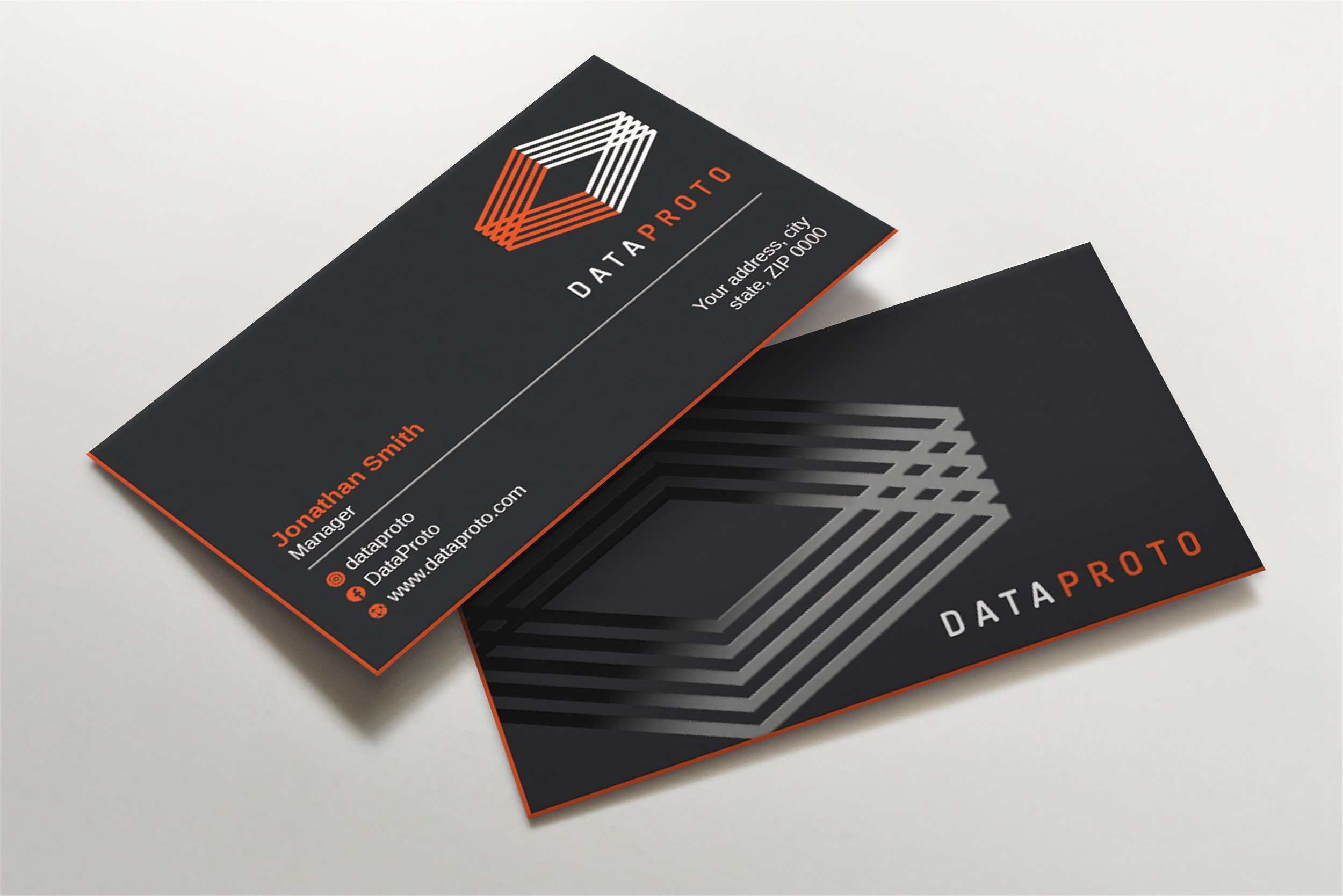Business Card Design by LAXMI DESIGNHUB for DataProto | Design #27835842