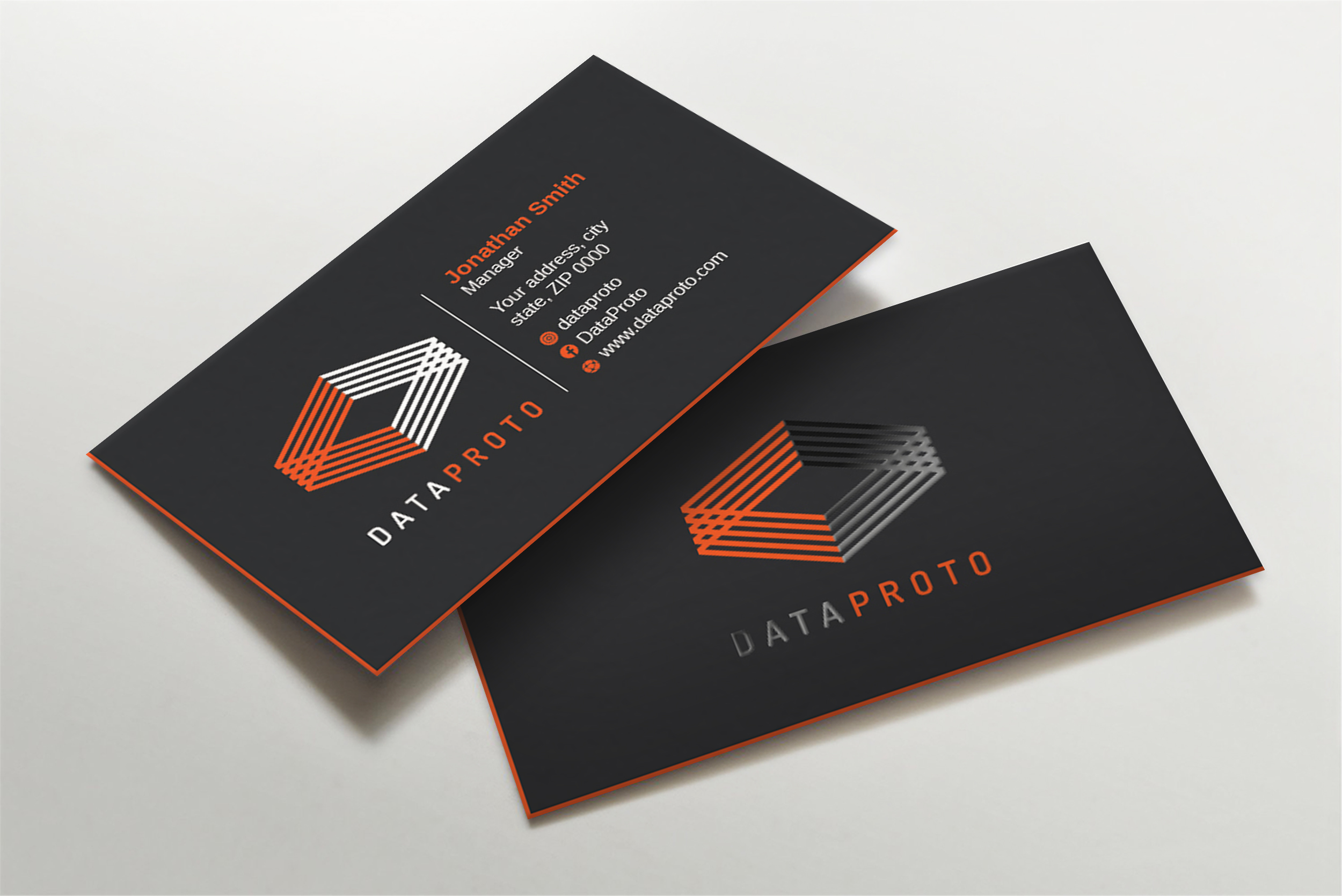 Business Card Design by LAXMI DESIGNHUB for DataProto | Design #27835843