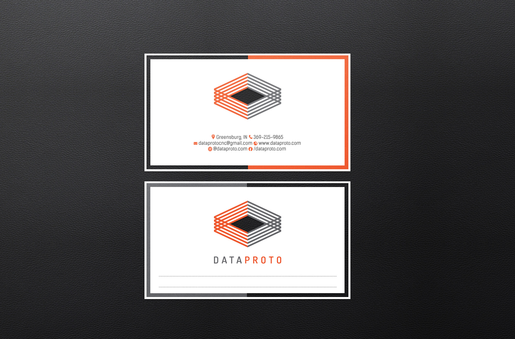 Business Card Design by chandrayaan.creative for DataProto | Design #27850403