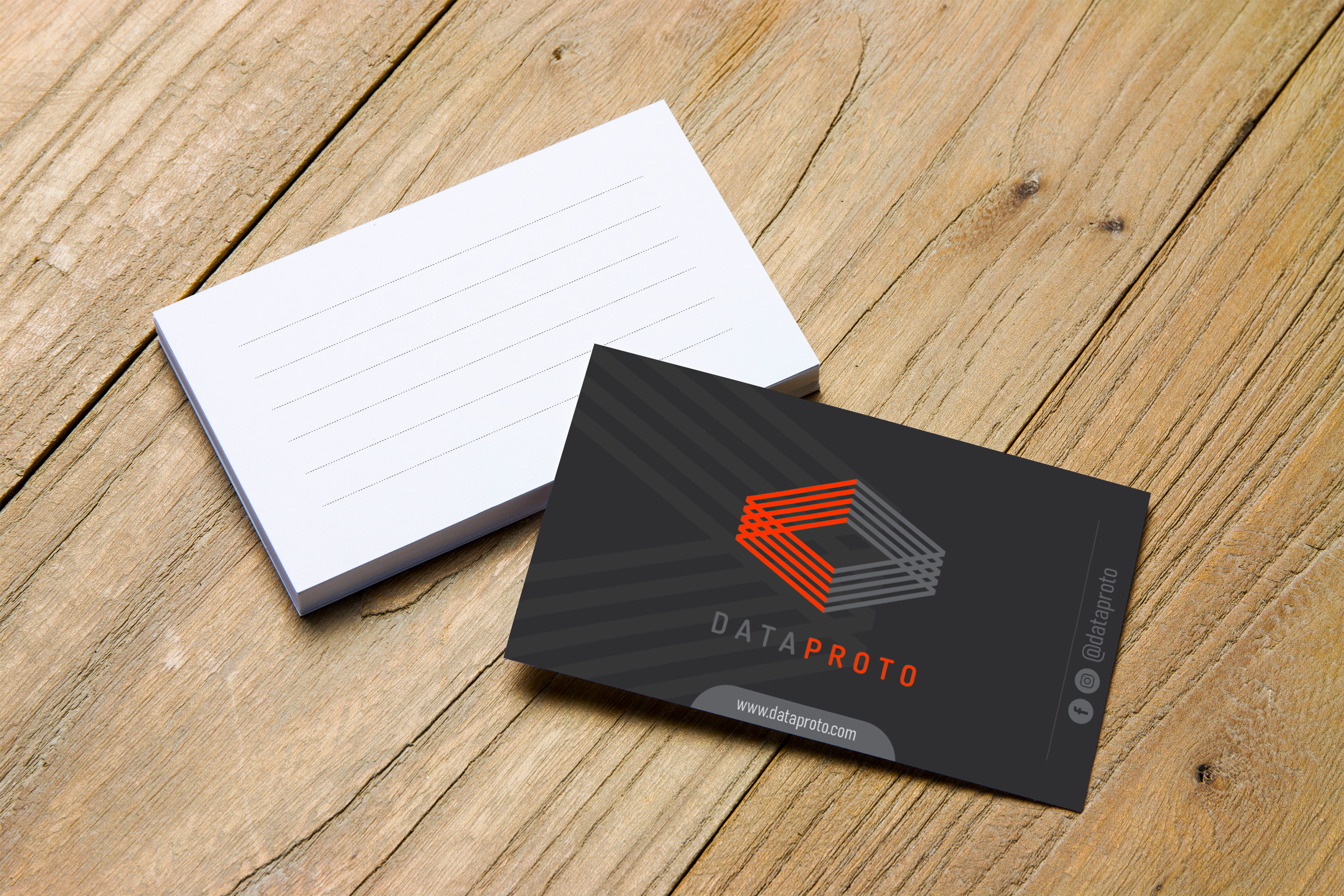Diseño de Tarjeta de Presentación por Mr. Dzyner para DataProto | Diseño #27835953