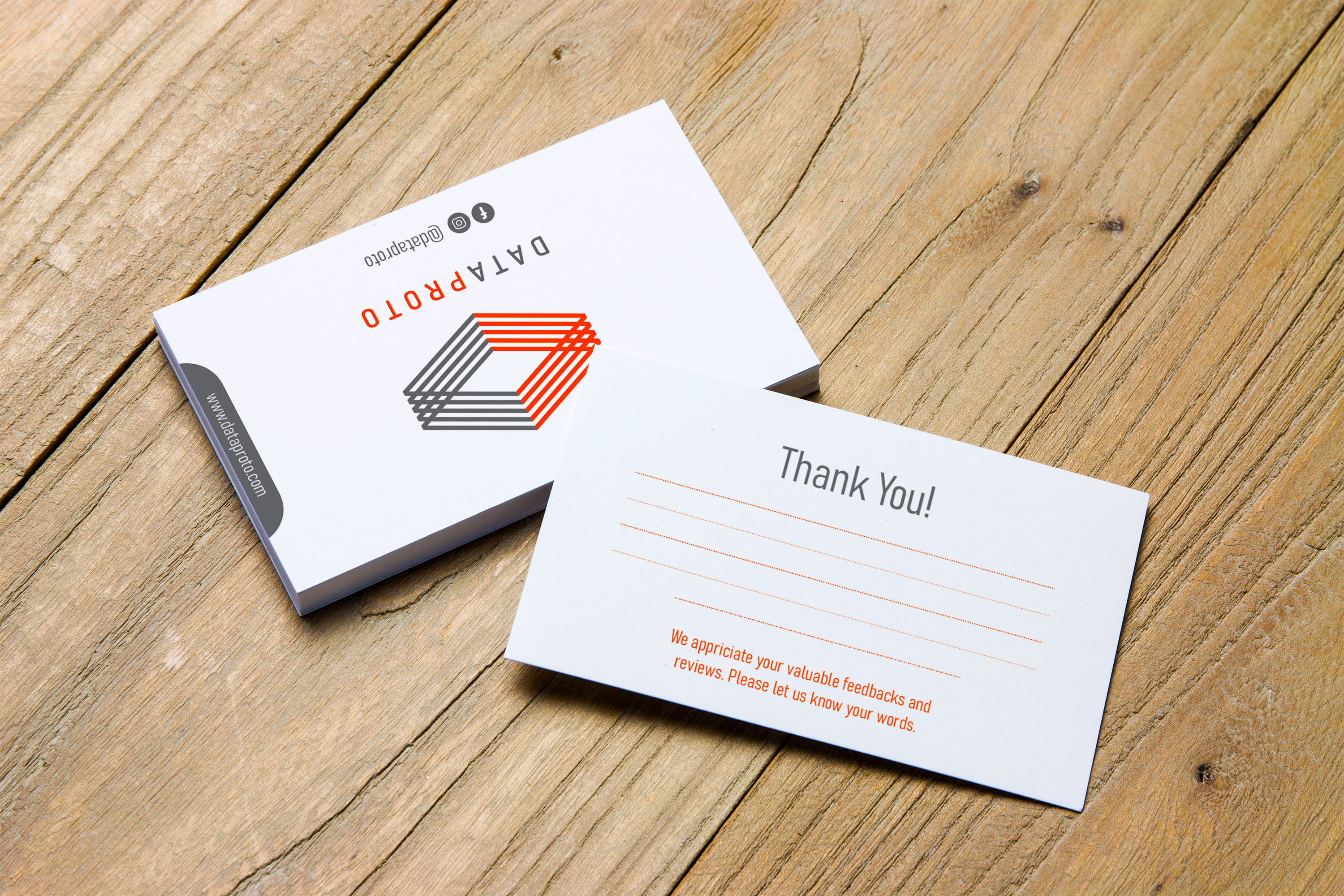 Business Card Design by Mr. Dzyner for DataProto | Design #27840351
