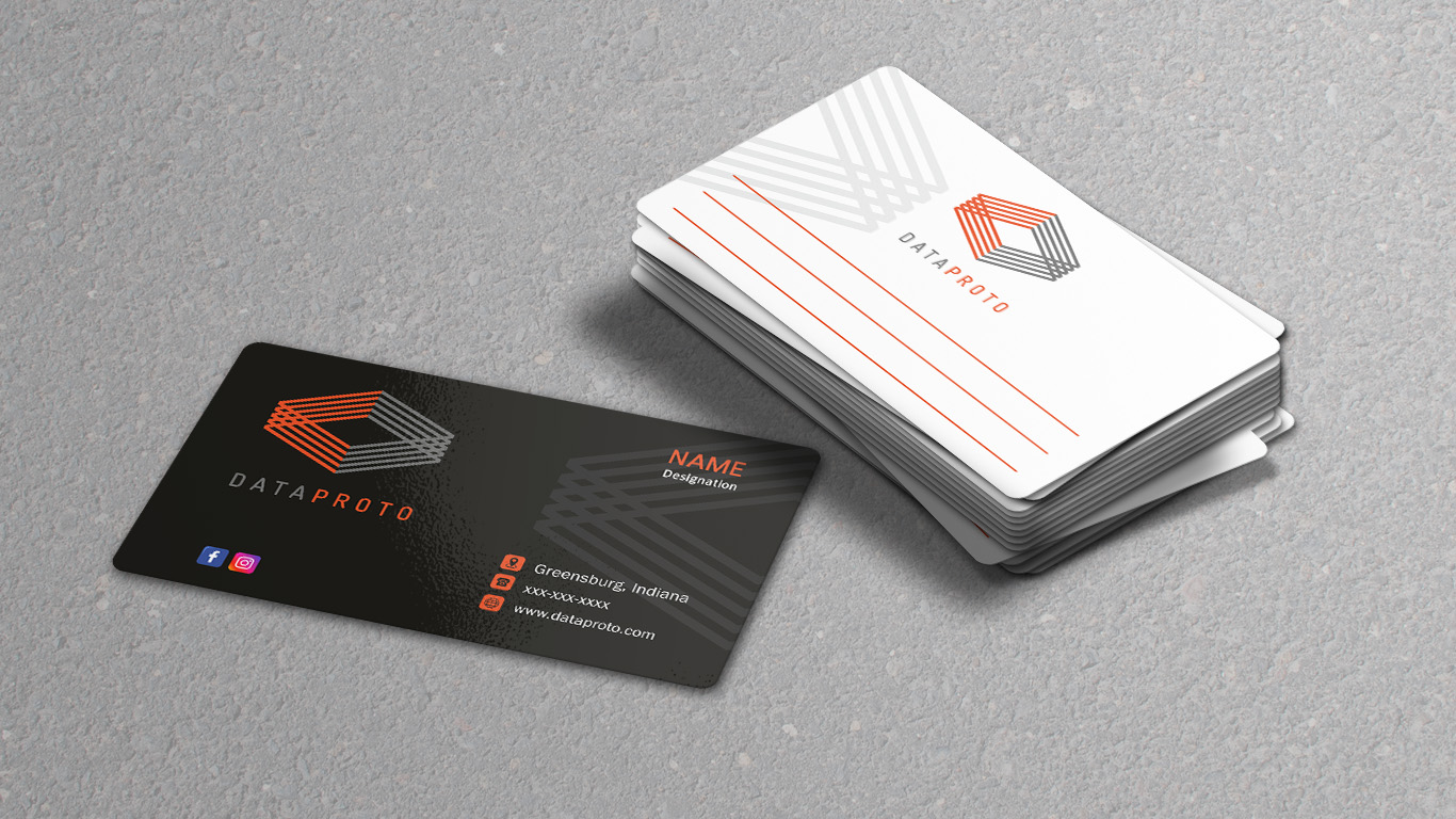 Business Card Design by Dave Paresh for DataProto | Design #27861123
