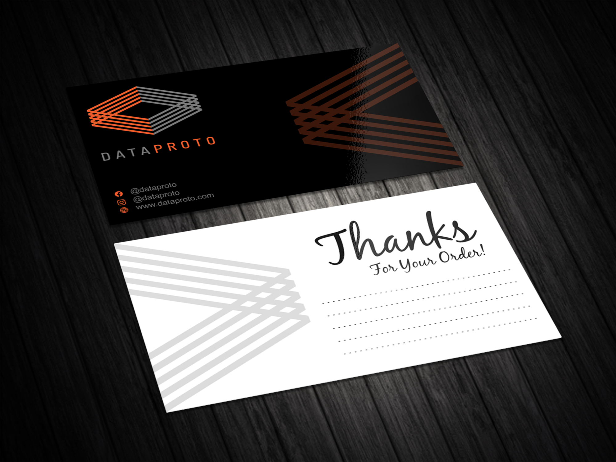 Business Card Design by vintana for DataProto | Design #27859126