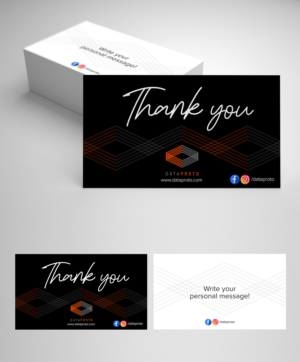 Business Card Design by Aurora:) for DataProto | Design: #27836163