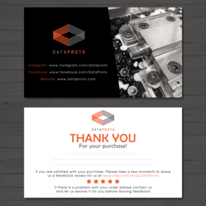 Business Card Design by Minminannyong for DataProto | Design: #27839529