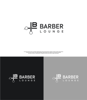 Barber Lounge, or even BL letters | Logo Design by MASH Std