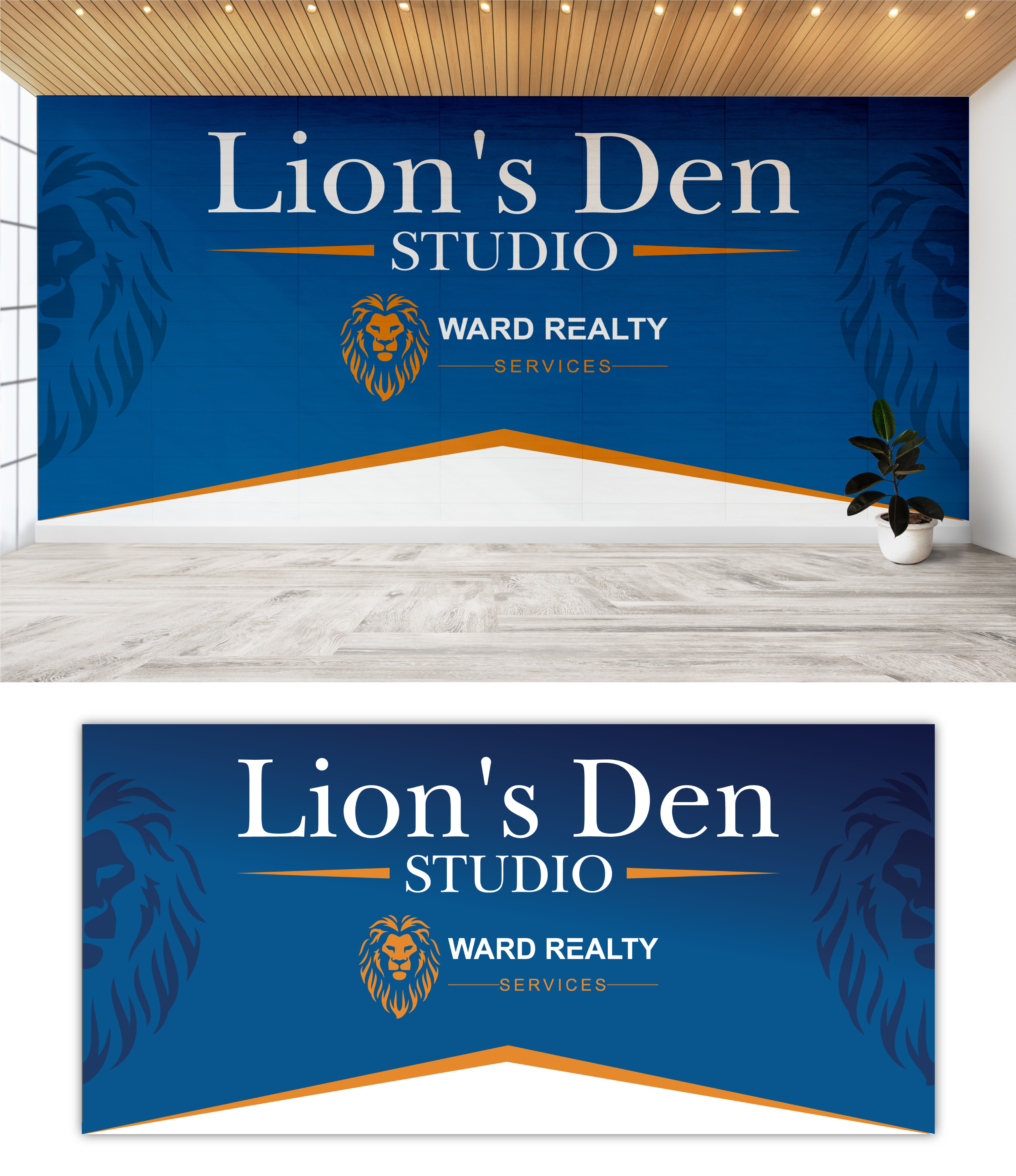 Signage Design by Fusionex Studio for Ward Realty Servcies | Design #27843115
