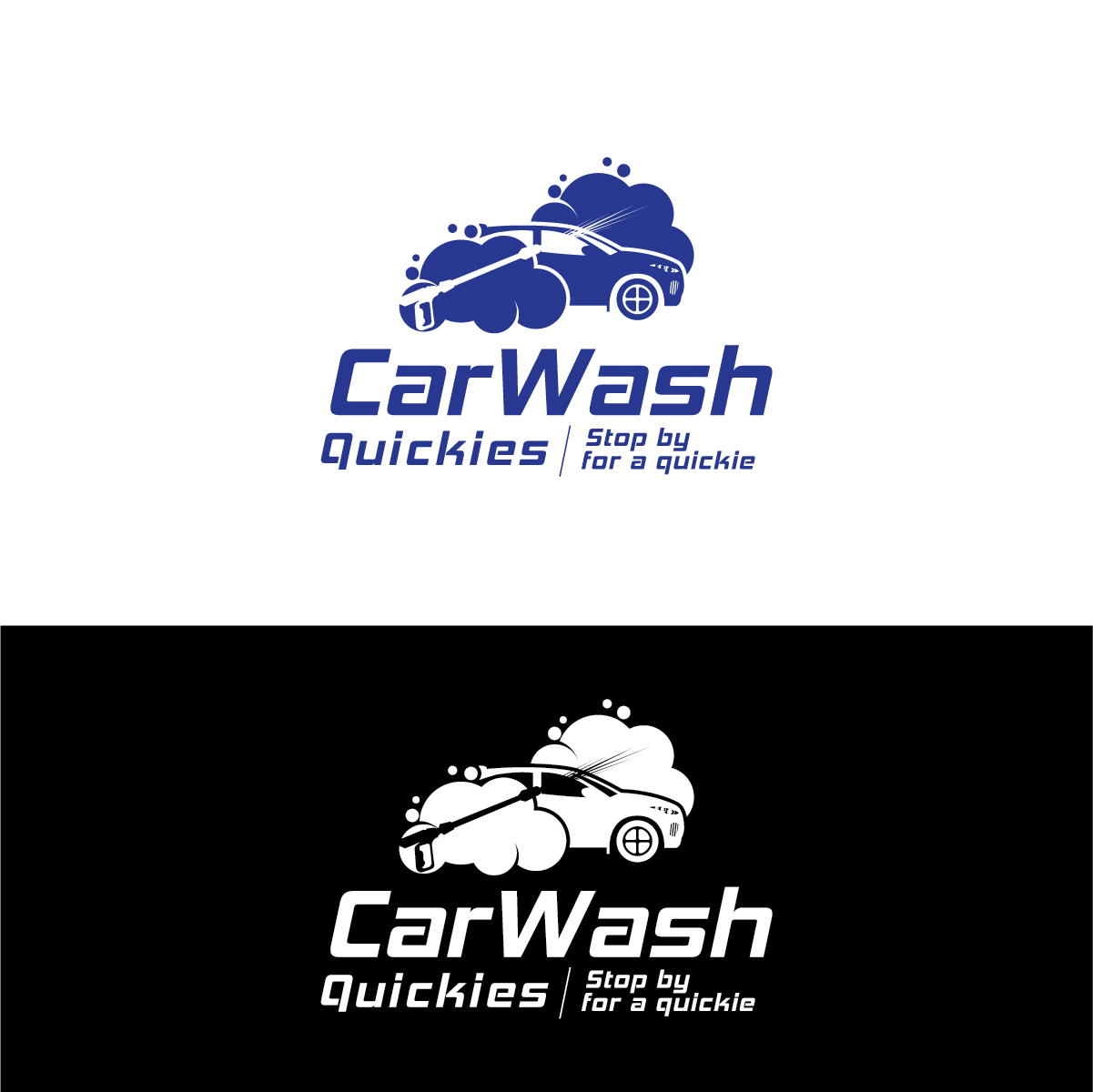 Logo Design by Deziners Zone for CarWashQuickies | Design #27840357