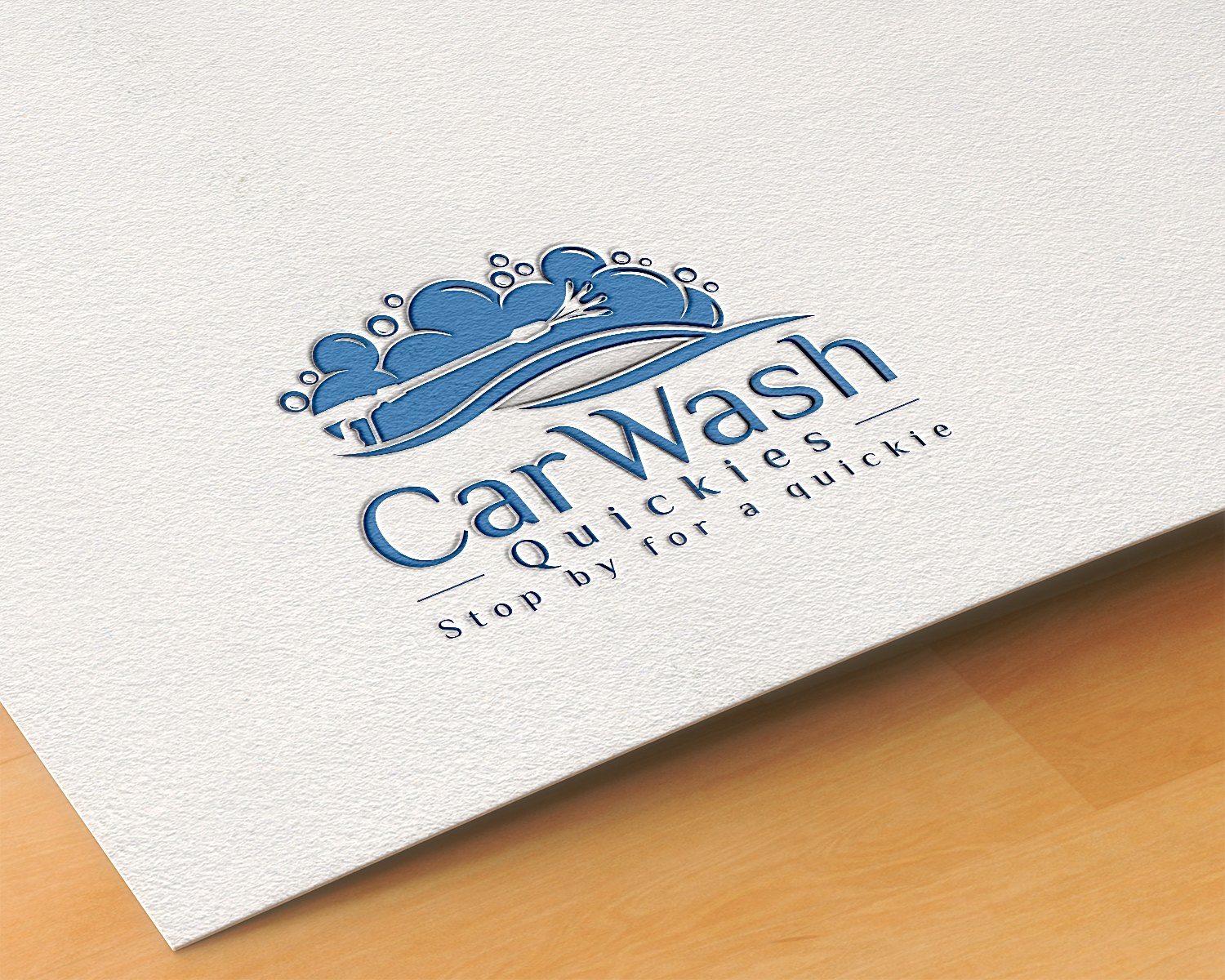 Logo Design by Deziners Zone for CarWashQuickies | Design #27840361