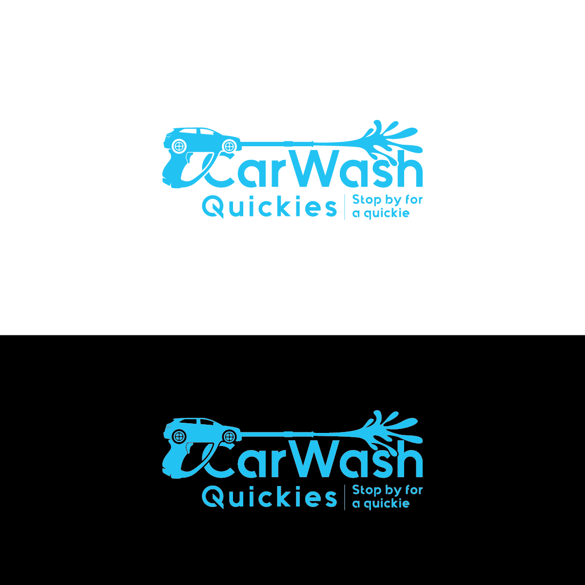 Logo-Design von Deziners Zone für CarWashQuickies | Design #27840365