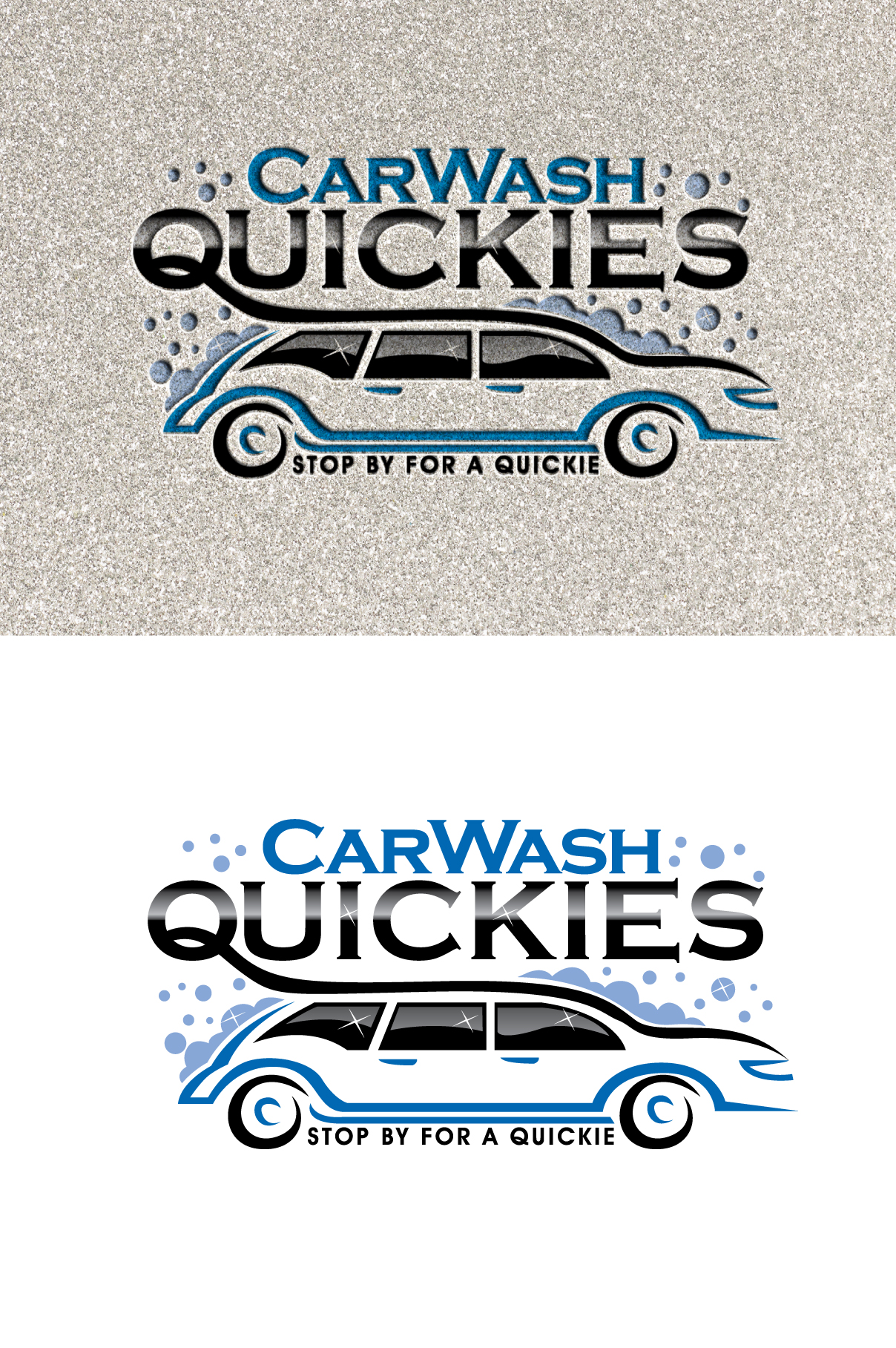Logo Design by blue eye for CarWashQuickies | Design #27842838