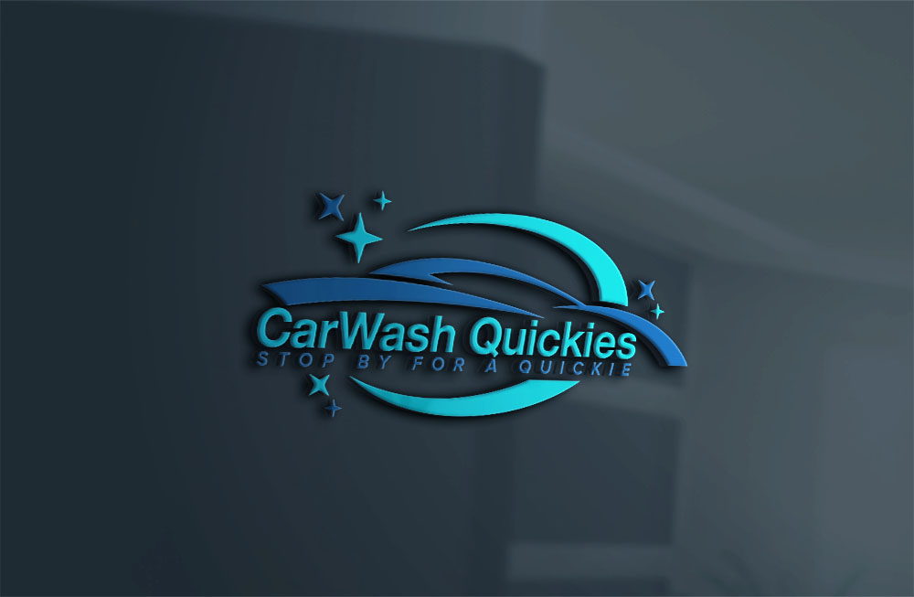 Logo Design by 4tech services for CarWashQuickies | Design #27838493