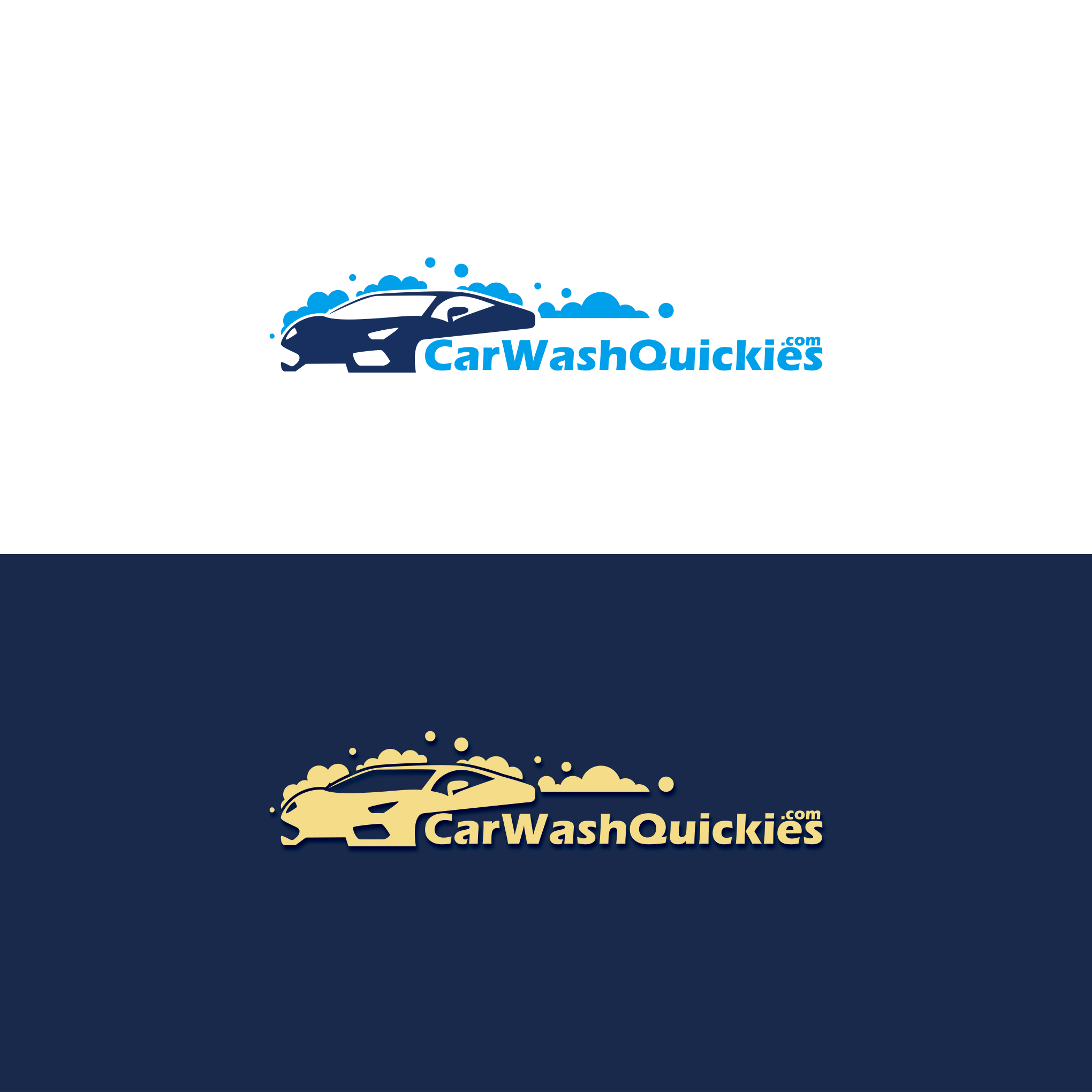 Logo Design by 923378441 for CarWashQuickies | Design #27845510