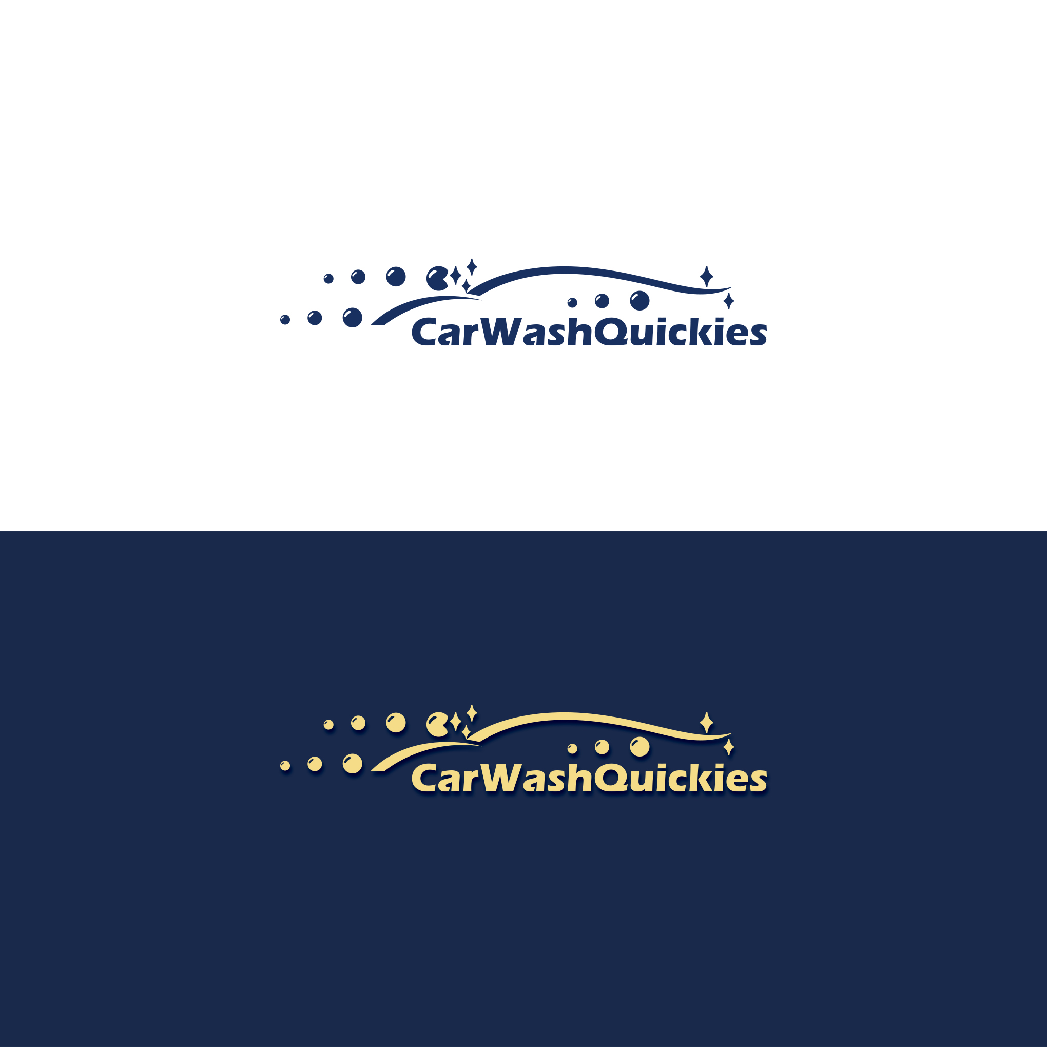 Logo Design by 923378441 for CarWashQuickies | Design #27845571