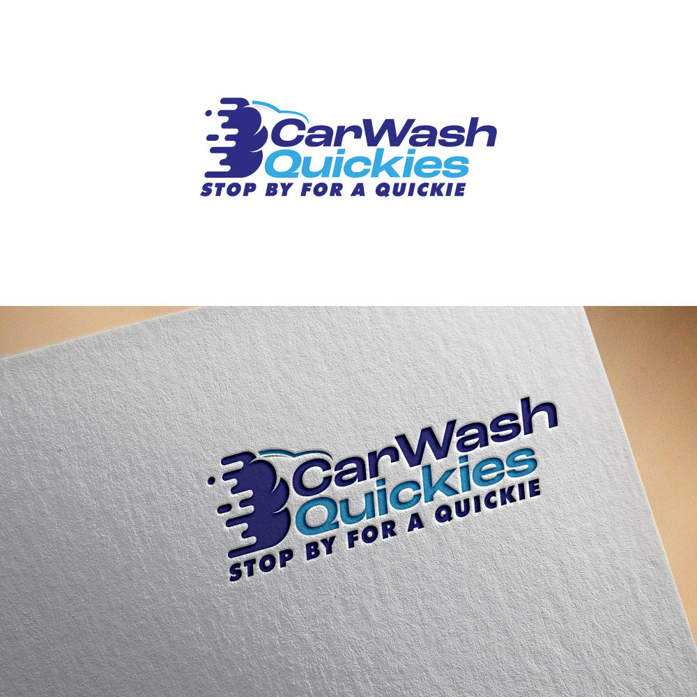 Logo Design by Trident for CarWashQuickies | Design #27844600