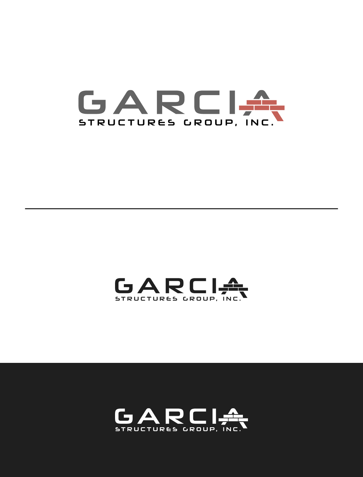 Logo Design by ashantha for garcia structures group, inc. | Design #27858875