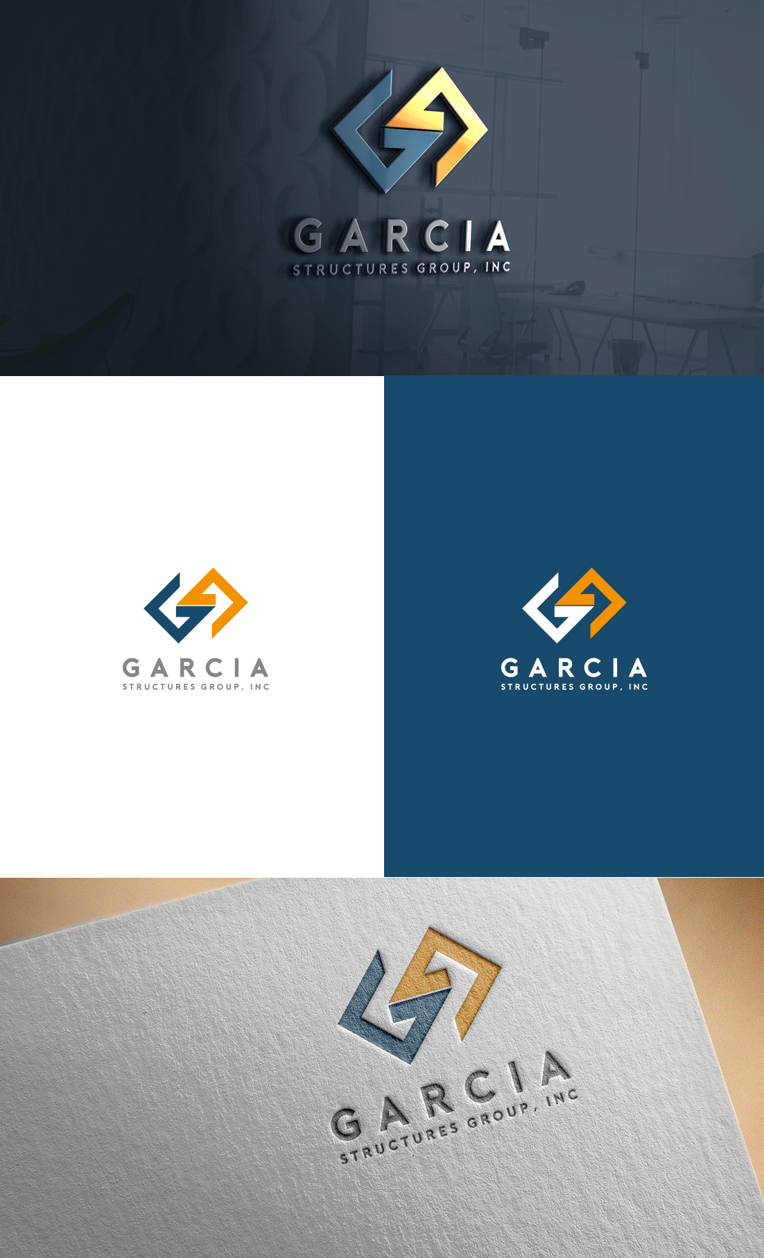 Design de Logo par GLDesigns pour garcia structures group, inc. | Design #27843531