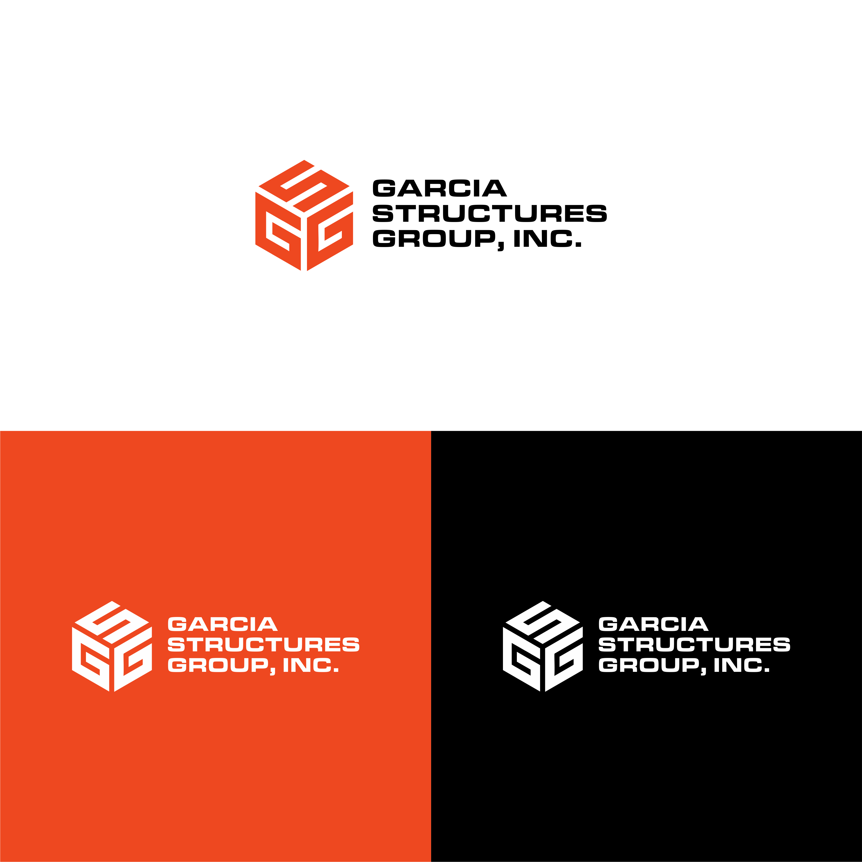 Logo Design by achil78 for garcia structures group, inc. | Design #27839813
