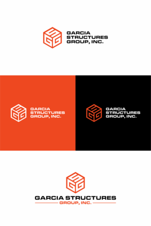 Logo Design by achil78 for garcia structures group, inc. | Design: #27843011