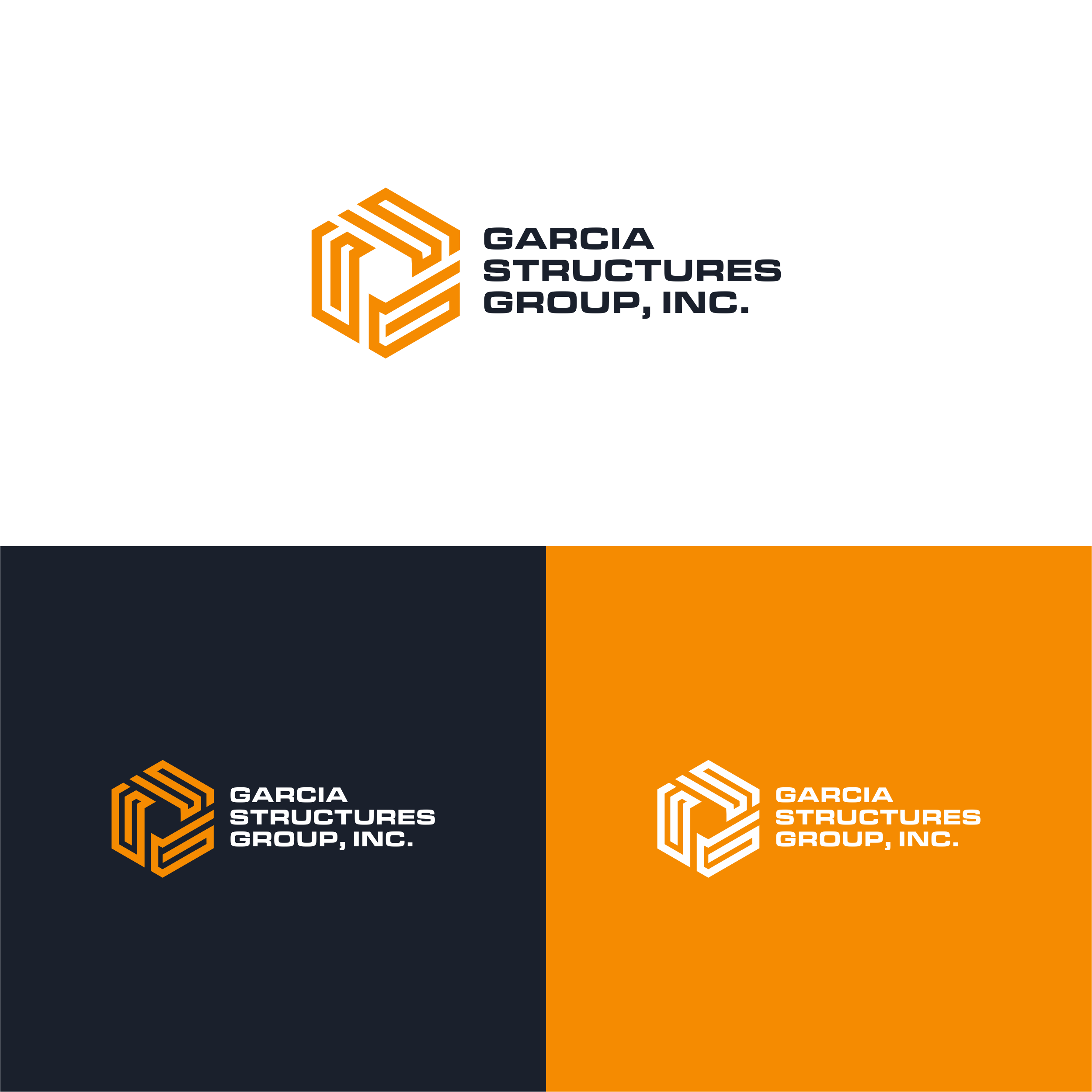Logo Design by achil78 for garcia structures group, inc. | Design #27863313