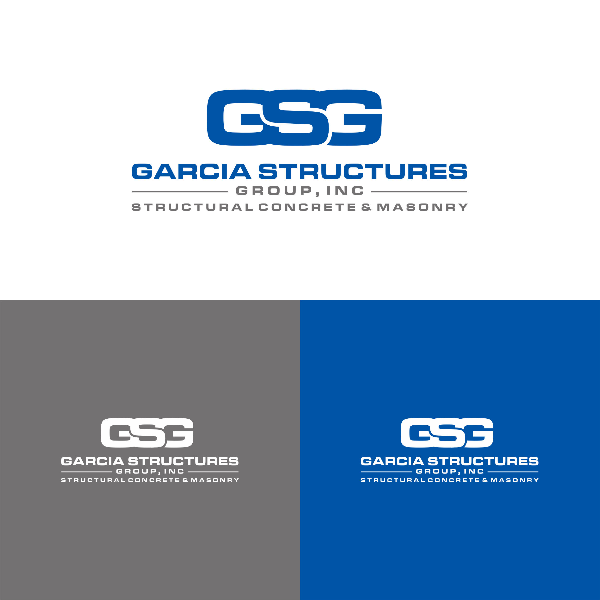 Logo Design by achil78 for garcia structures group, inc. | Design #27934705