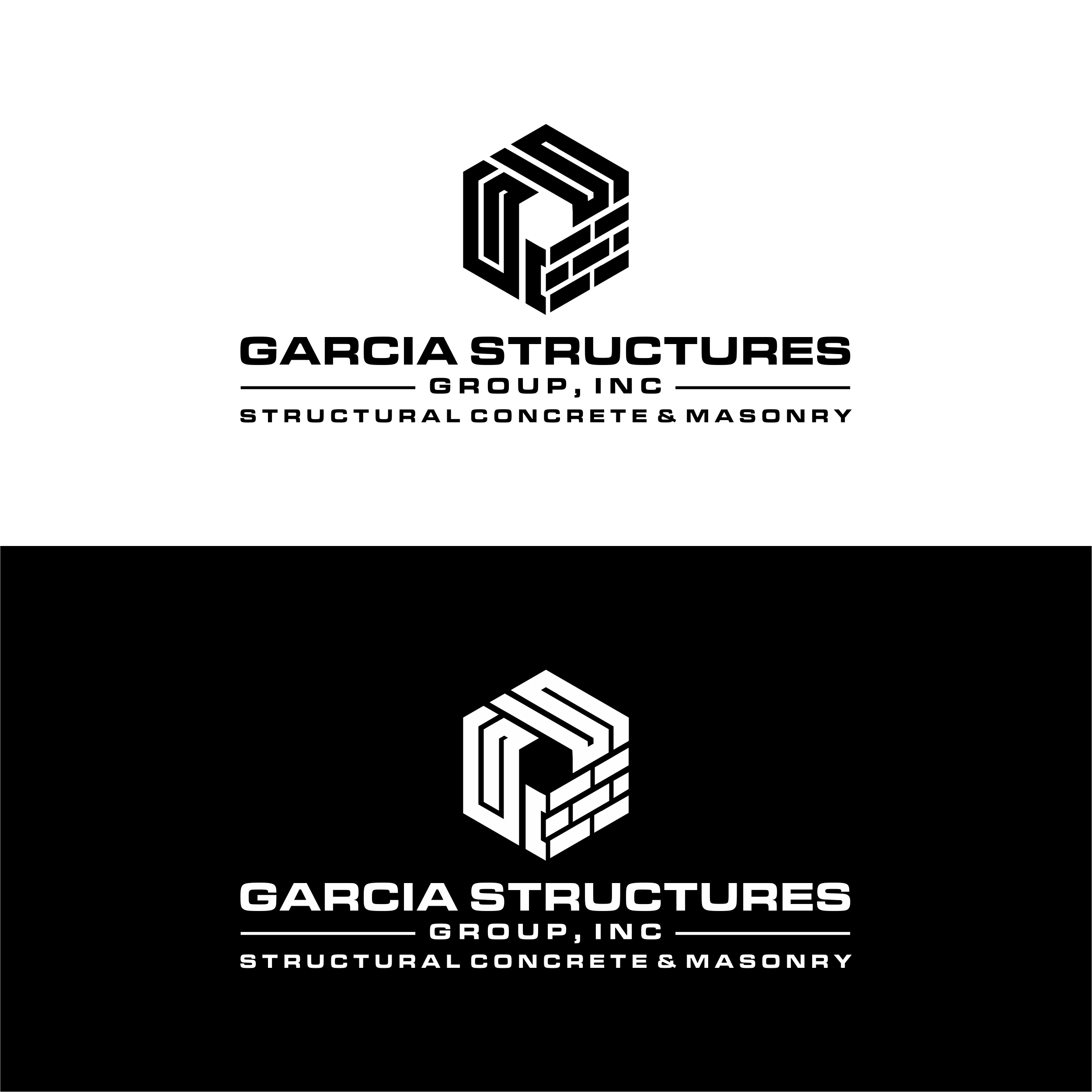 Logo Design by achil78 for garcia structures group, inc. | Design #27974336