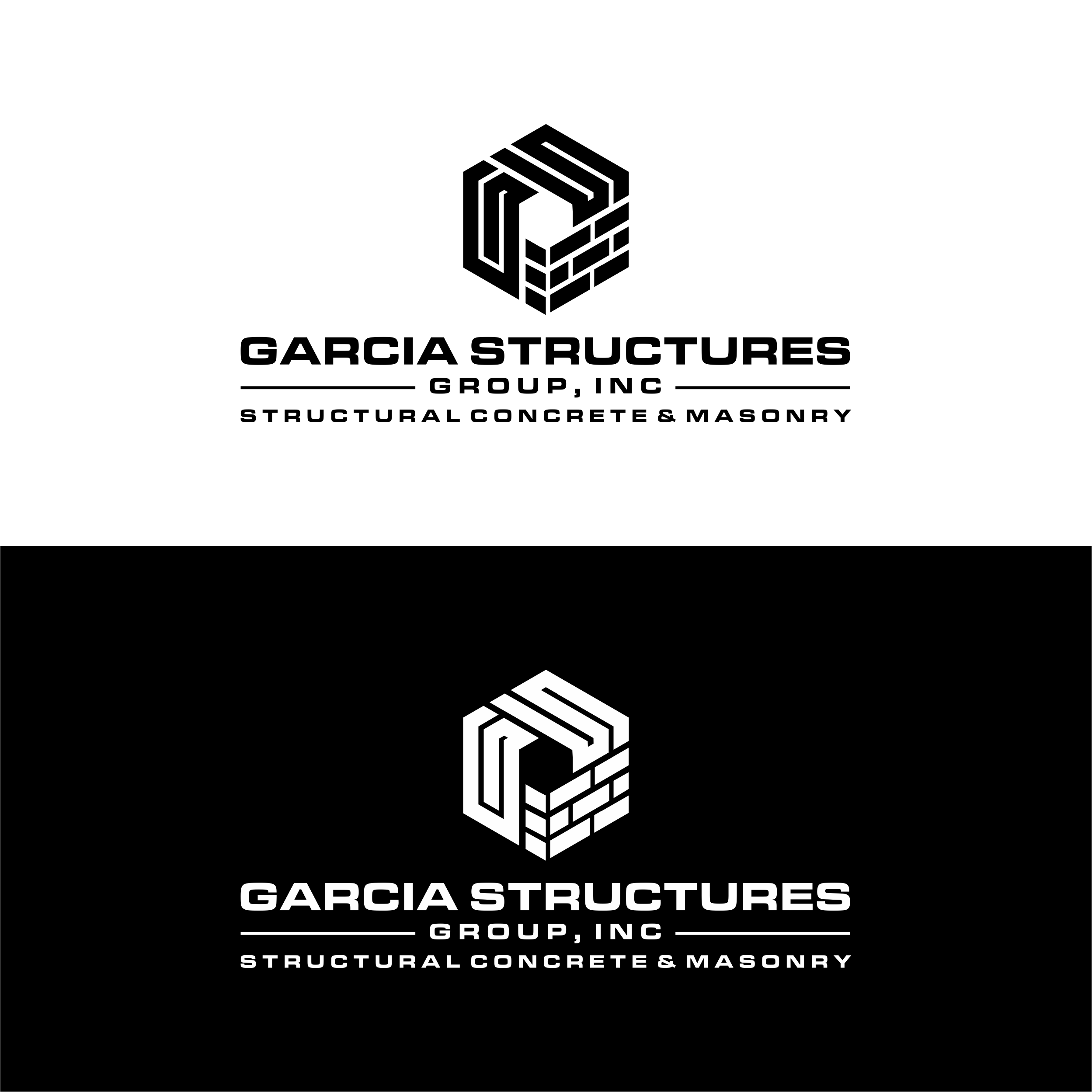 Logo Design by achil78 for garcia structures group, inc. | Design: #27974411