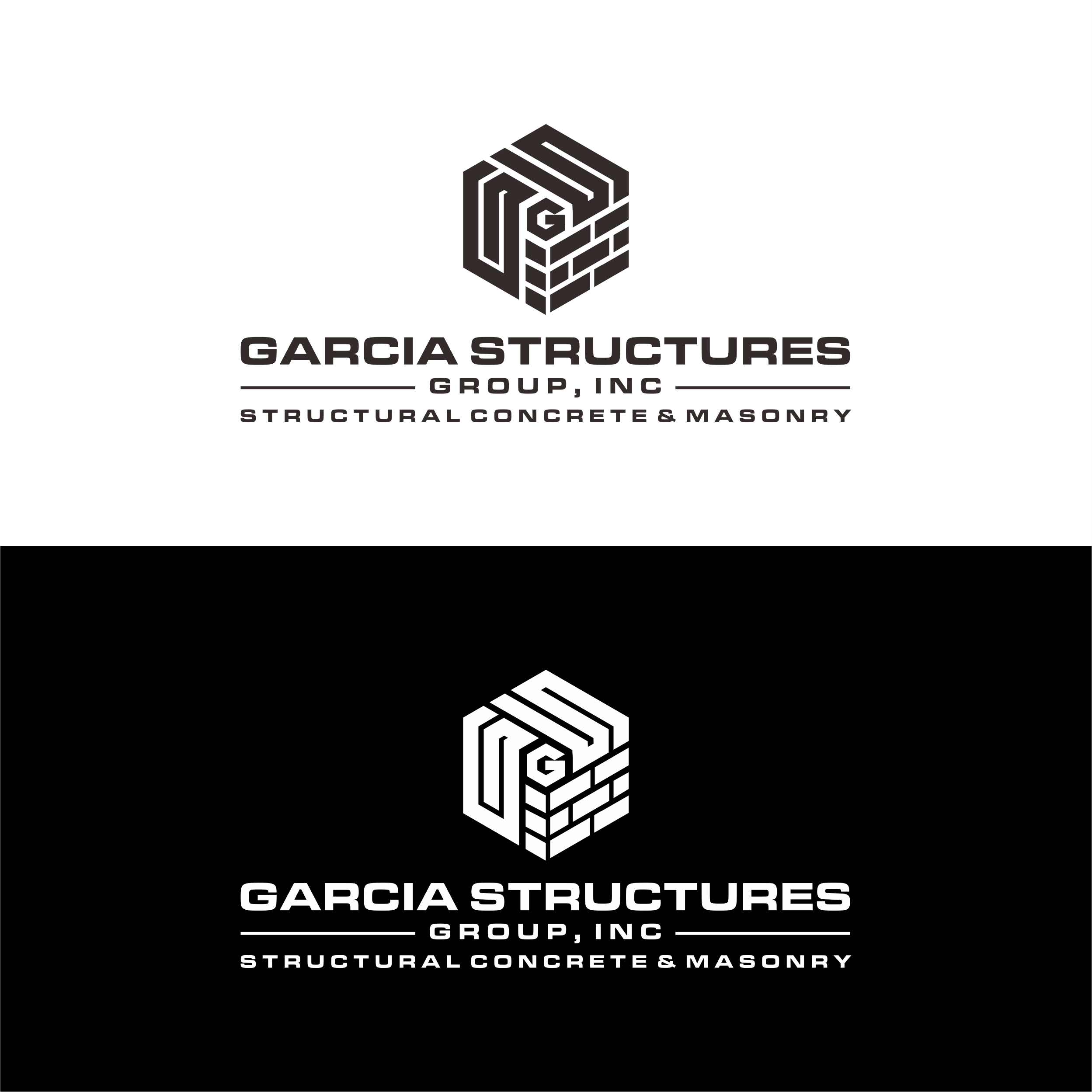 Logo Design by achil78 for garcia structures group, inc. | Design #27978823