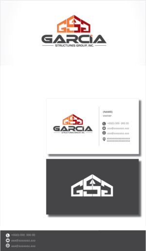 Logo Design by zebronicgraphic for garcia structures group, inc. | Design: #27840438