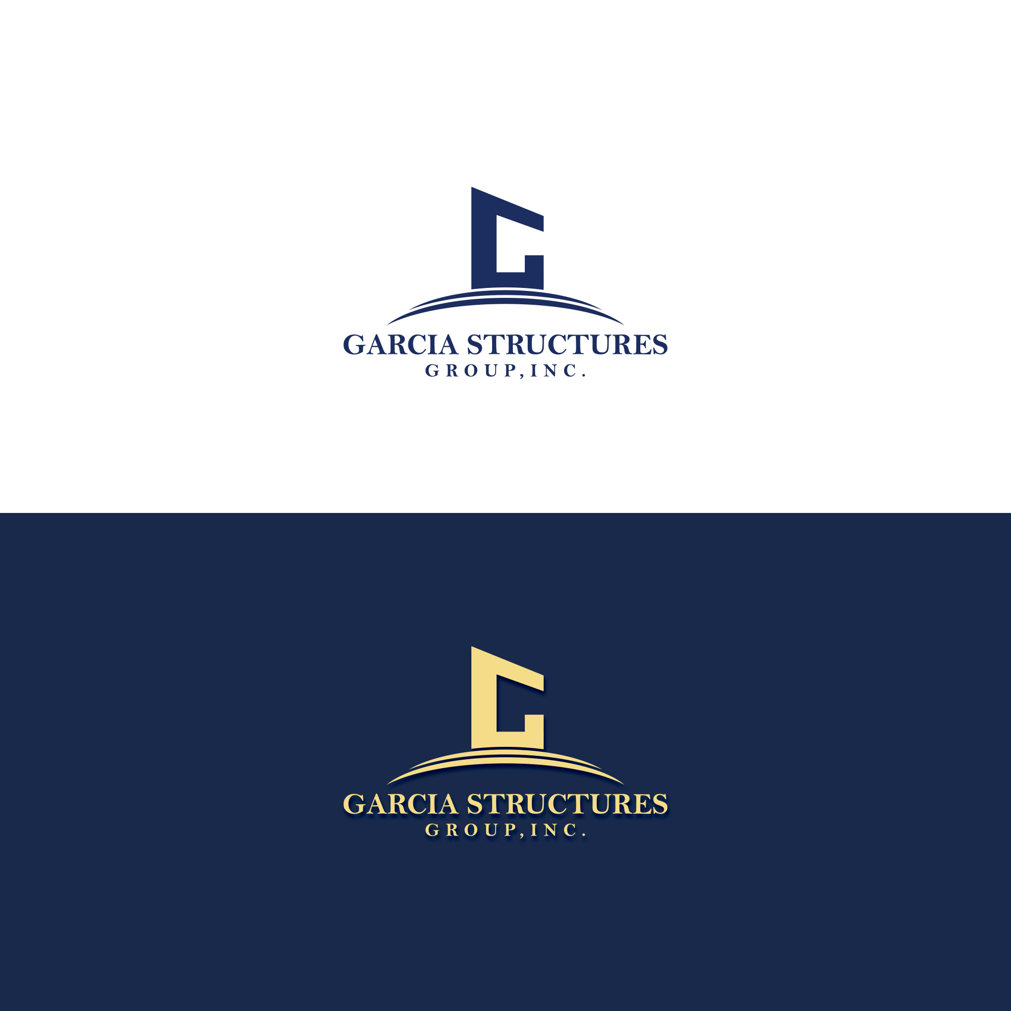 Logo Design by 923378441 for garcia structures group, inc. | Design #27844448