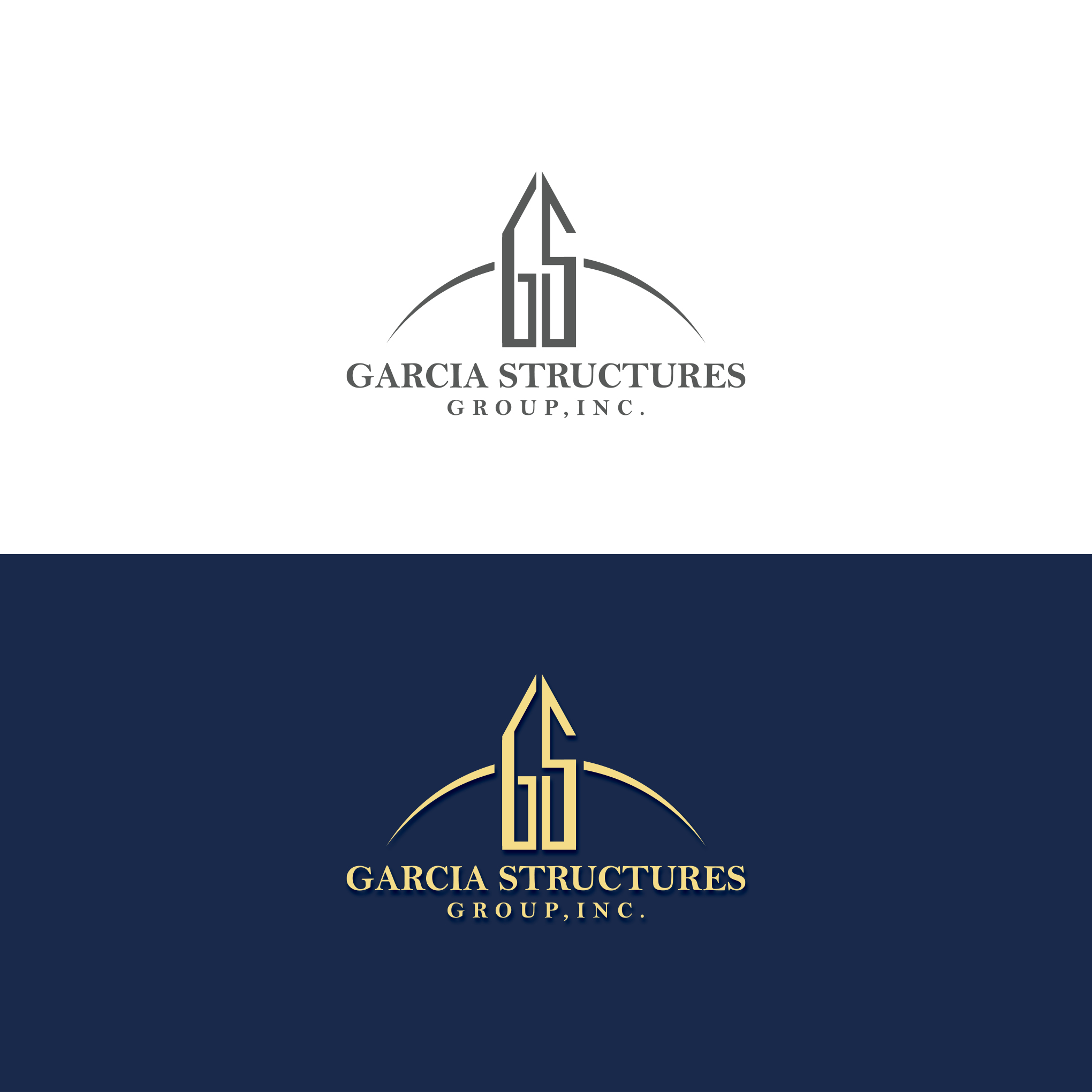 Logo Design by 923378441 for garcia structures group, inc. | Design #27845113