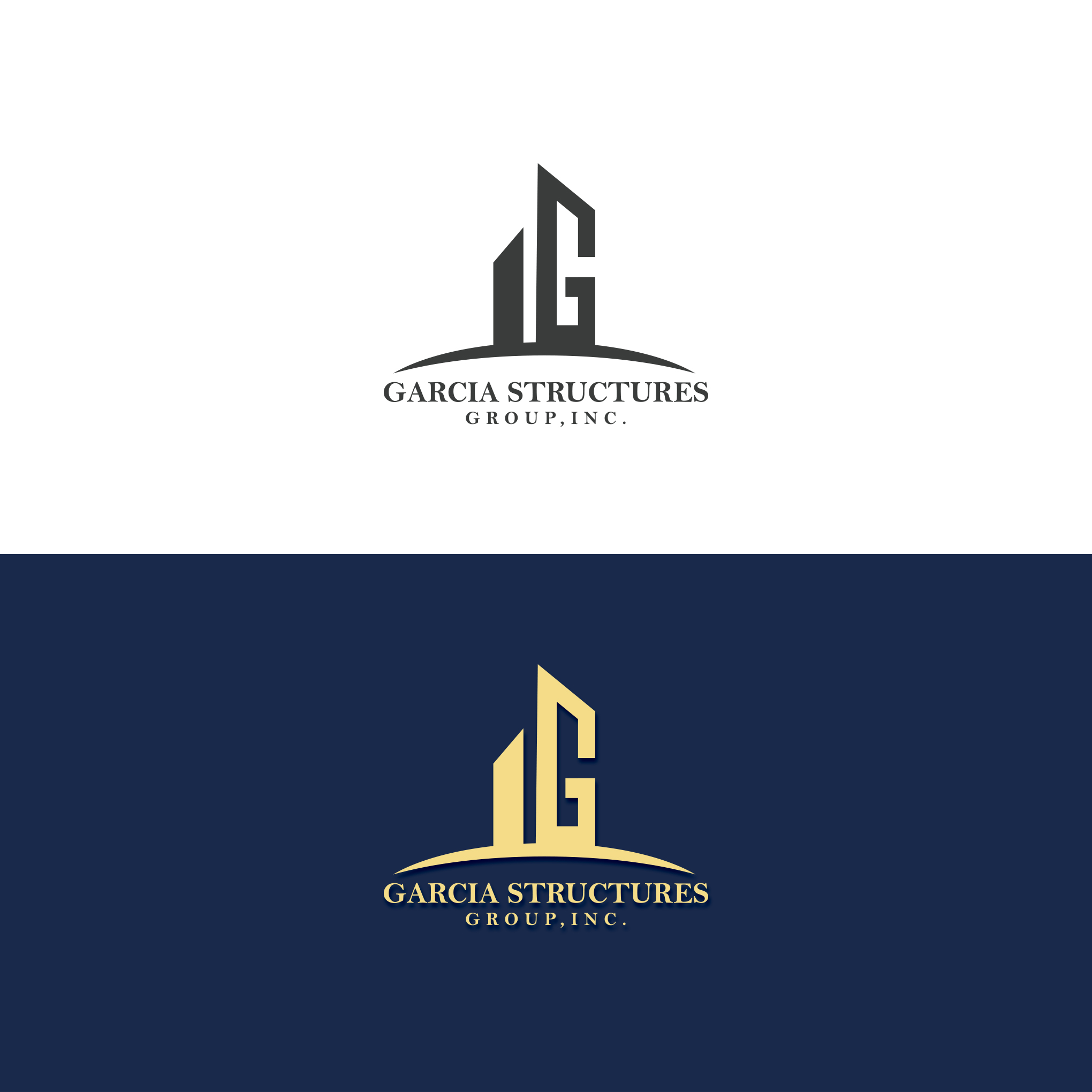 Logo Design by 923378441 for garcia structures group, inc. | Design #27845123