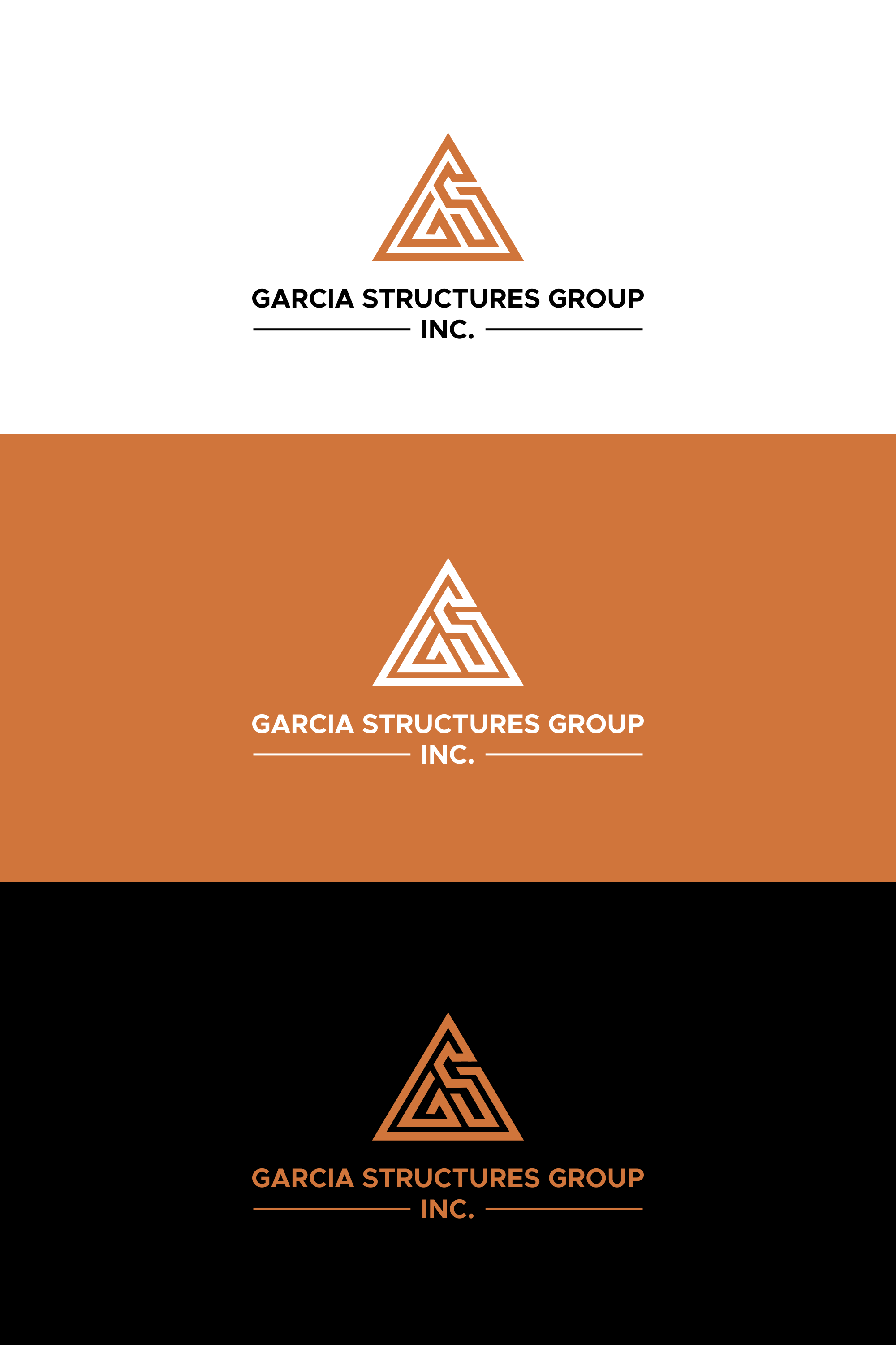 Logo Design by sabro | art for garcia structures group, inc. | Design #27857595