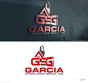 Logo Design by Mono.co for garcia structures group, inc. | Design: #27844532