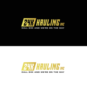 Design de Logo par Anton pour 24k Hauling Inc | Design #27844021