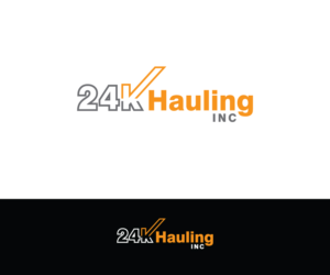 Diseño de Logo por Michael8 para 24k Hauling Inc | Diseño: #27839805