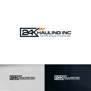 Diseño de Logo por Arham Hidayat para 24k Hauling Inc | Diseño: #27853656