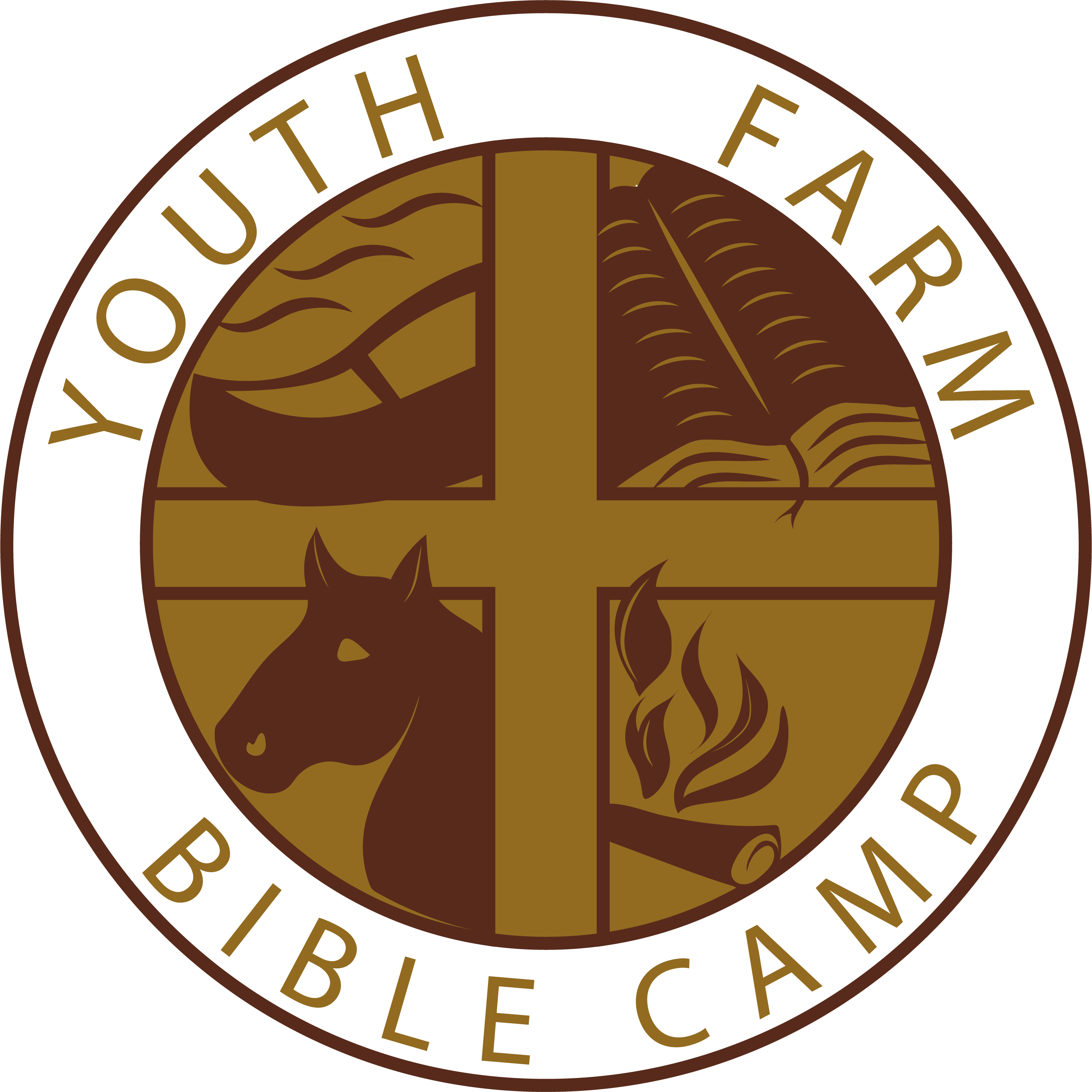 Graphic Design by jo10 for Youth Farm Bible Camp | Design #27878291