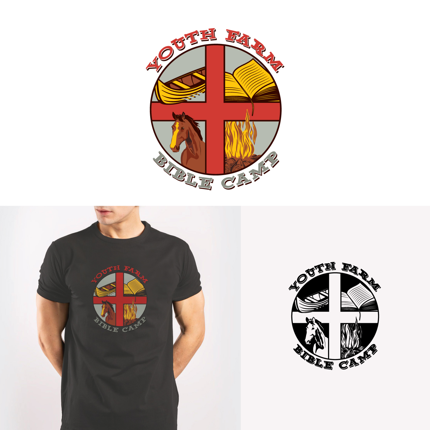 Graphic Design by NightCrawler for Youth Farm Bible Camp | Design #27845632