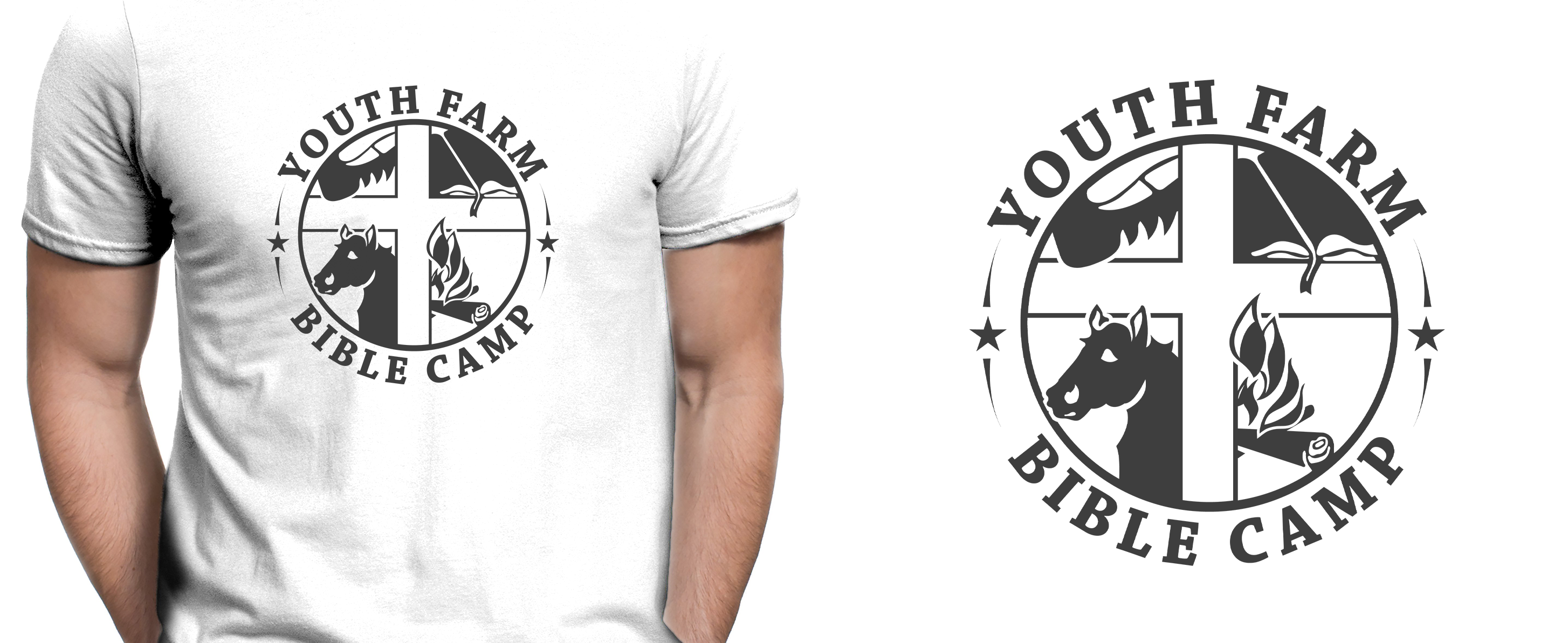 Grafik-Design von BestDesignArt für Youth Farm Bible Camp | Design: #27864264